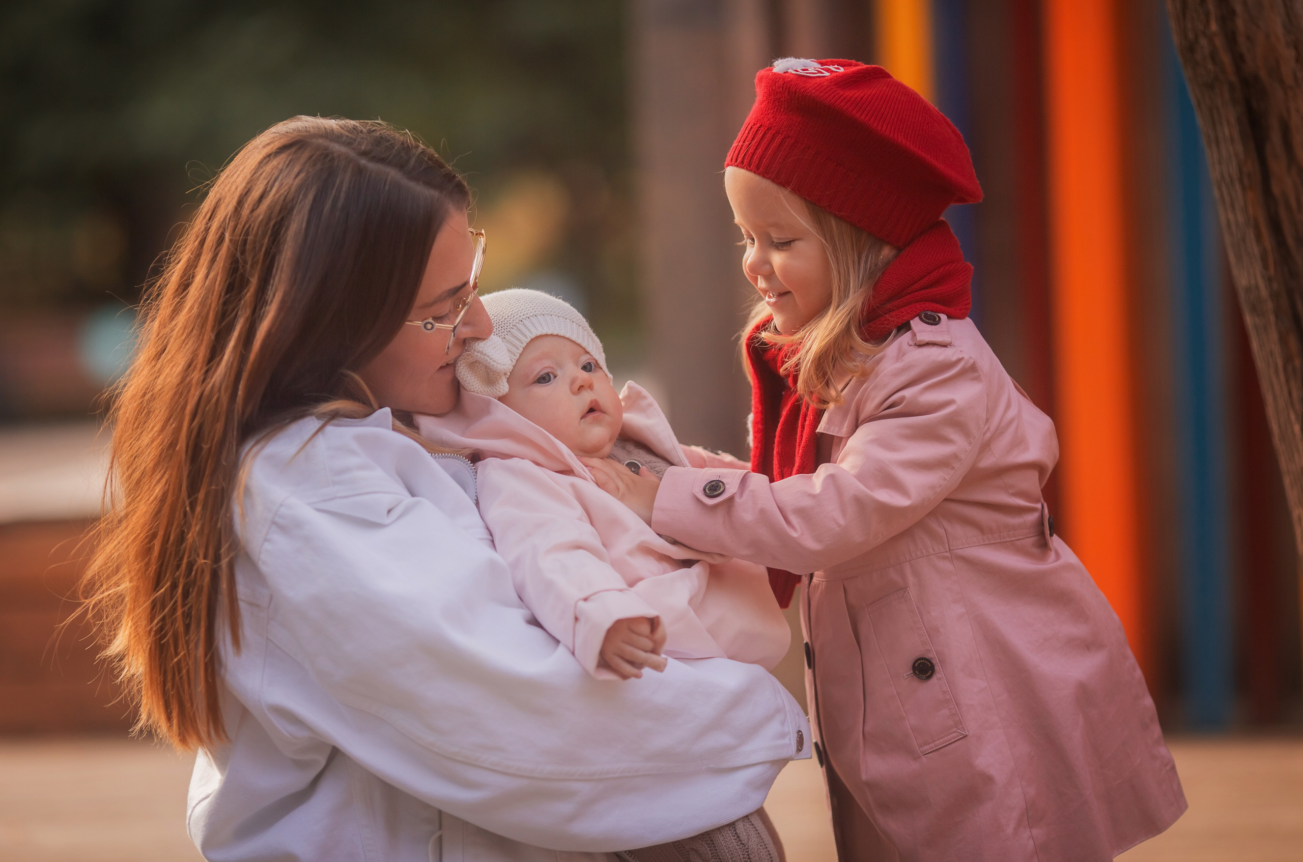 Прогулка в Парке Горького. צלם ואמן ילדים ומשפחה