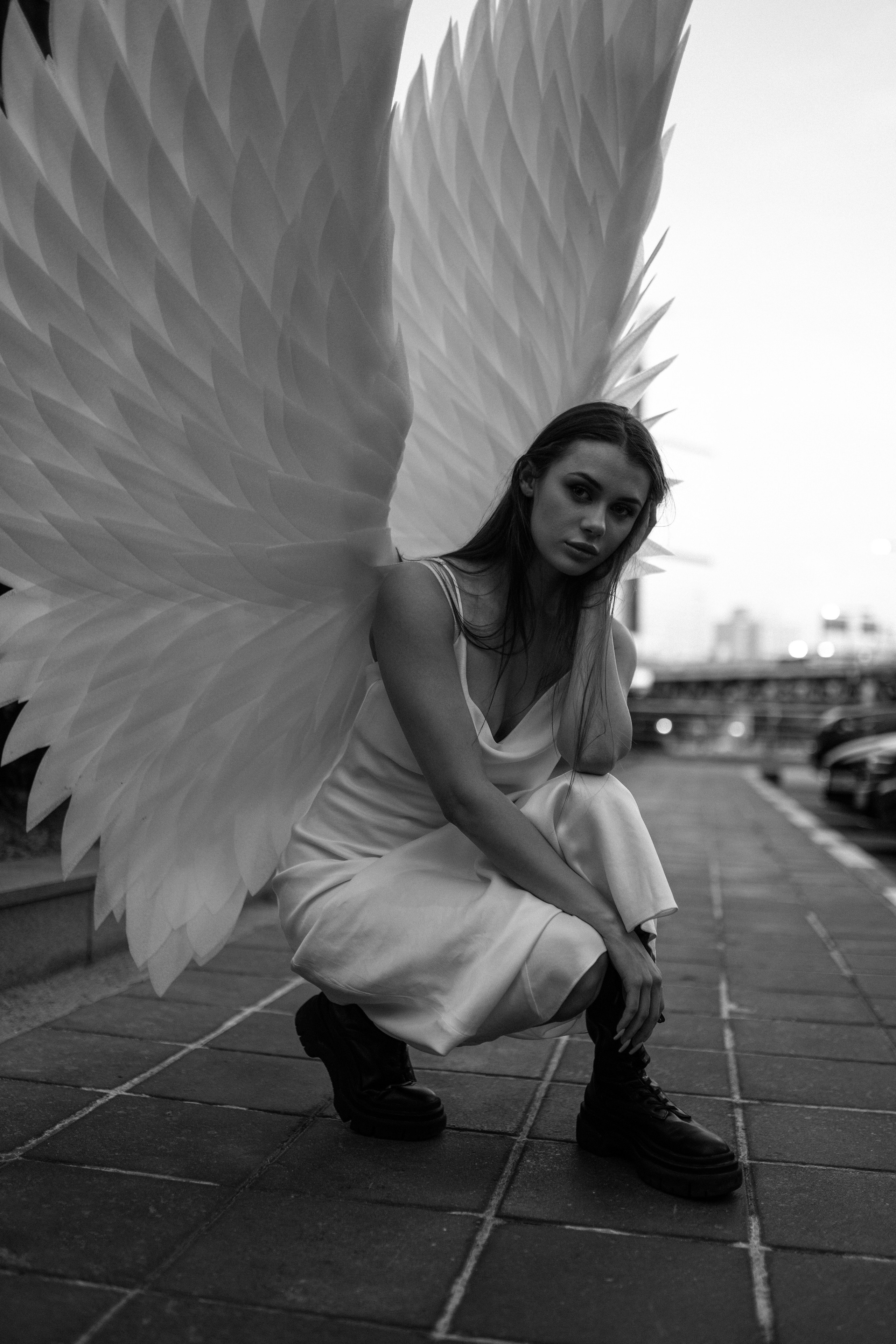 An angel in the city. Фотограф Анна Тюрина