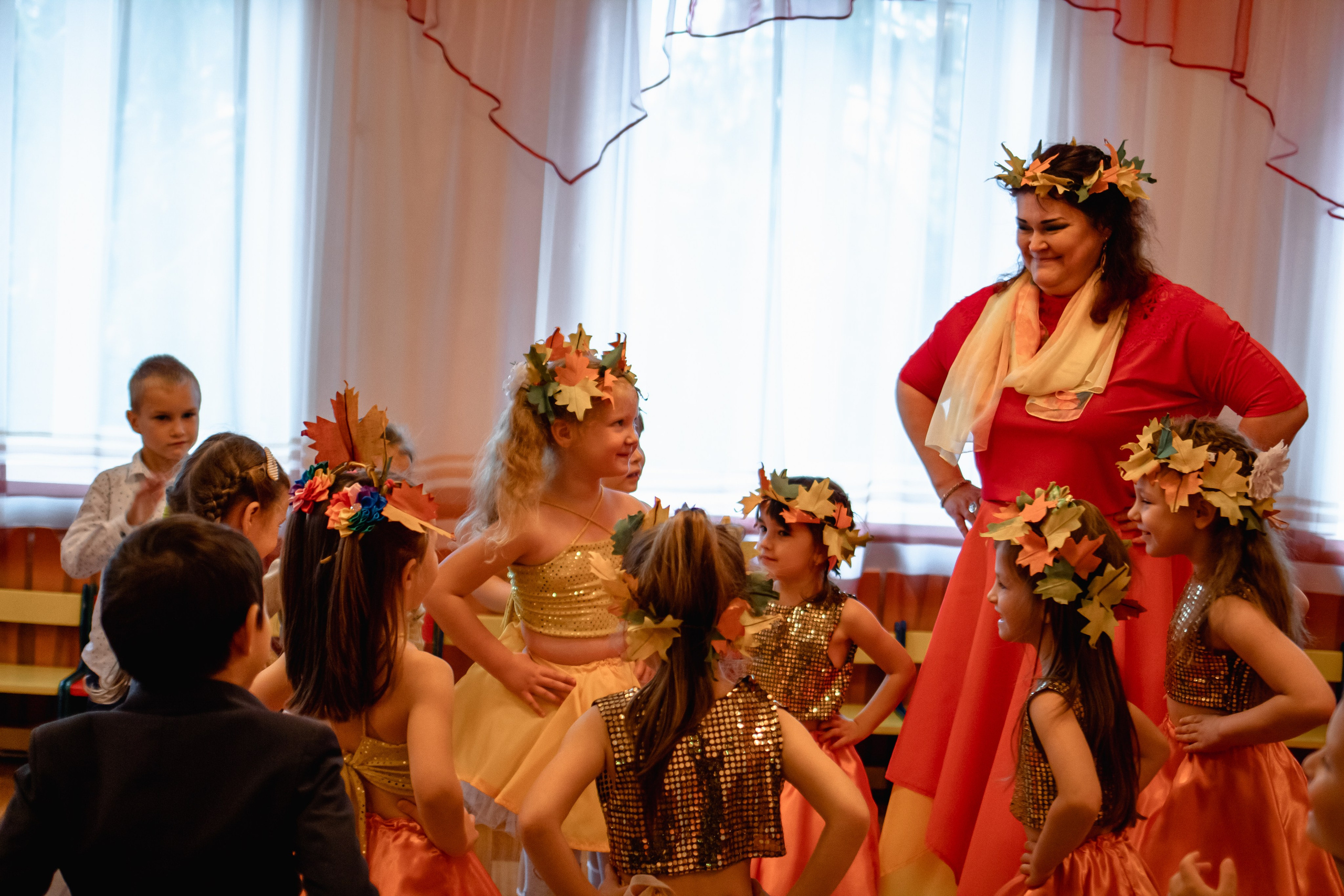 Осенний праздник в детском саду. Маргарита. Семейный фотограф в Минске Приболовец Светлана