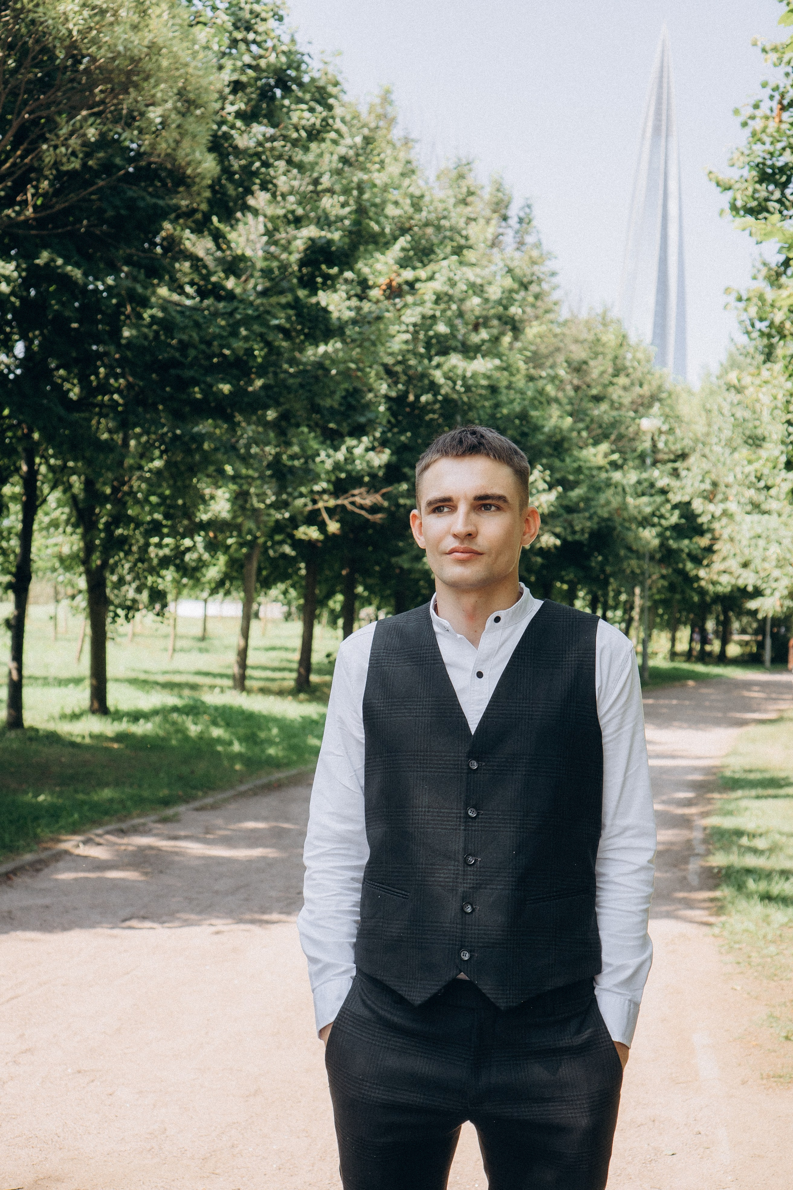 СВАДЕБНАЯ СЬЕМК В ПАРКЕ 300-ЛЕТИЯ. Профессиональный фотограф, Санкт-Петербург — Виктория Богомолова