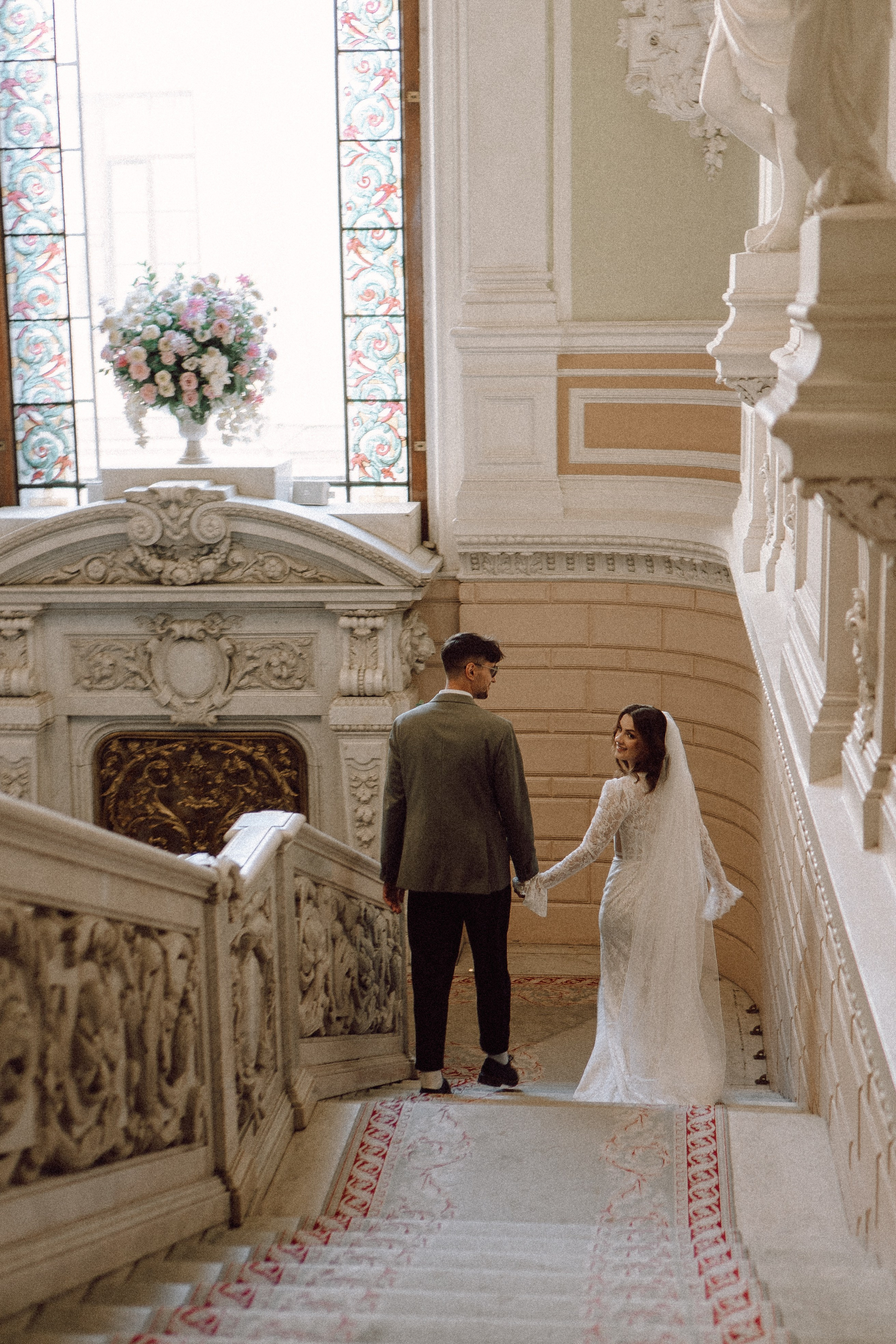 СВАДЕБНАЯ СЬЕМКА В ПЕРВОМ ДВОРЦЕ БРАКОСОЧЕТАНИЯ. Профессиональный фотограф, Санкт-Петербург — Виктория Богомолова