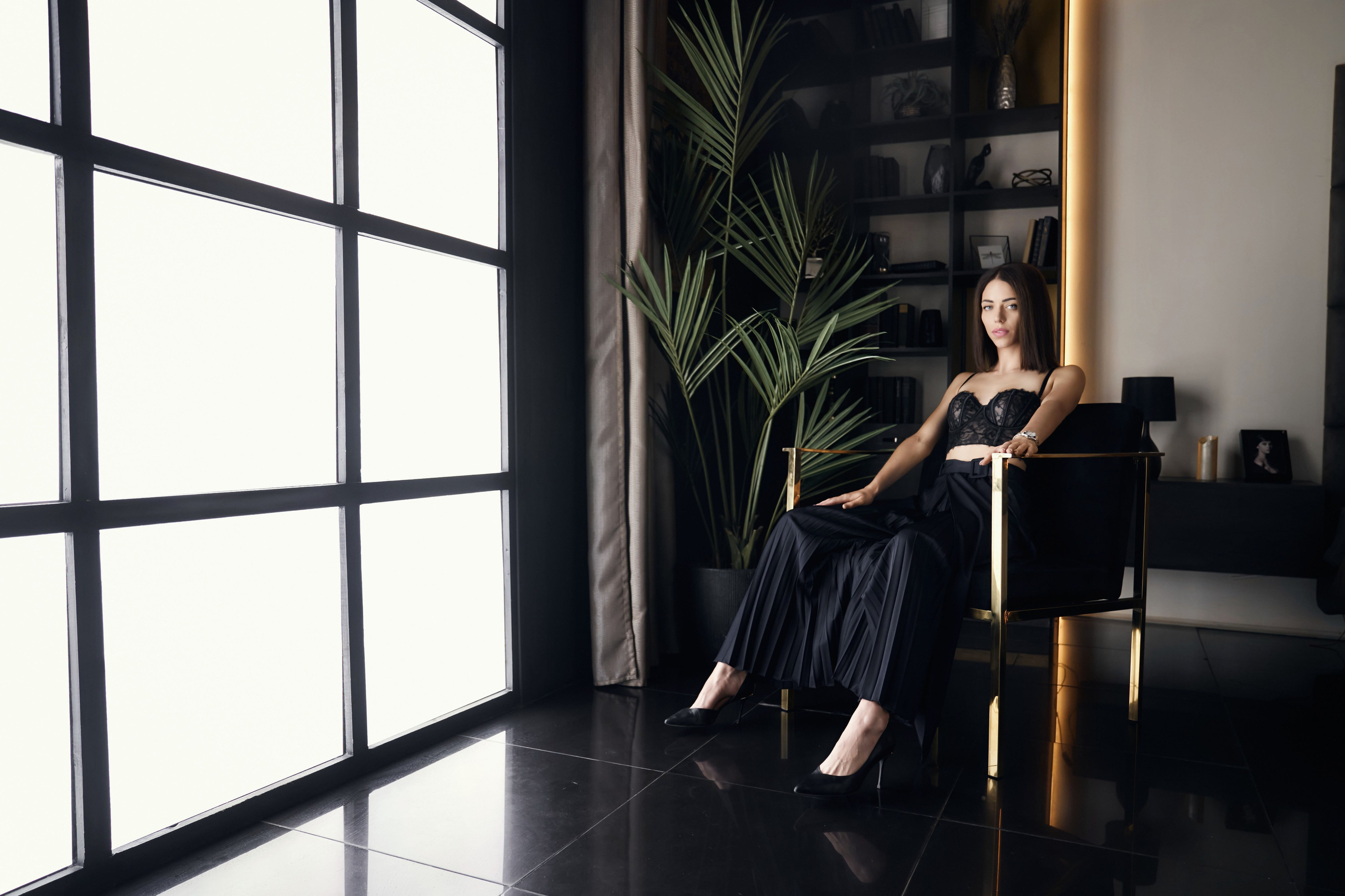 Эротическая фотосессия в нижнем белье в Москве. Фотограф Евгений Опарин