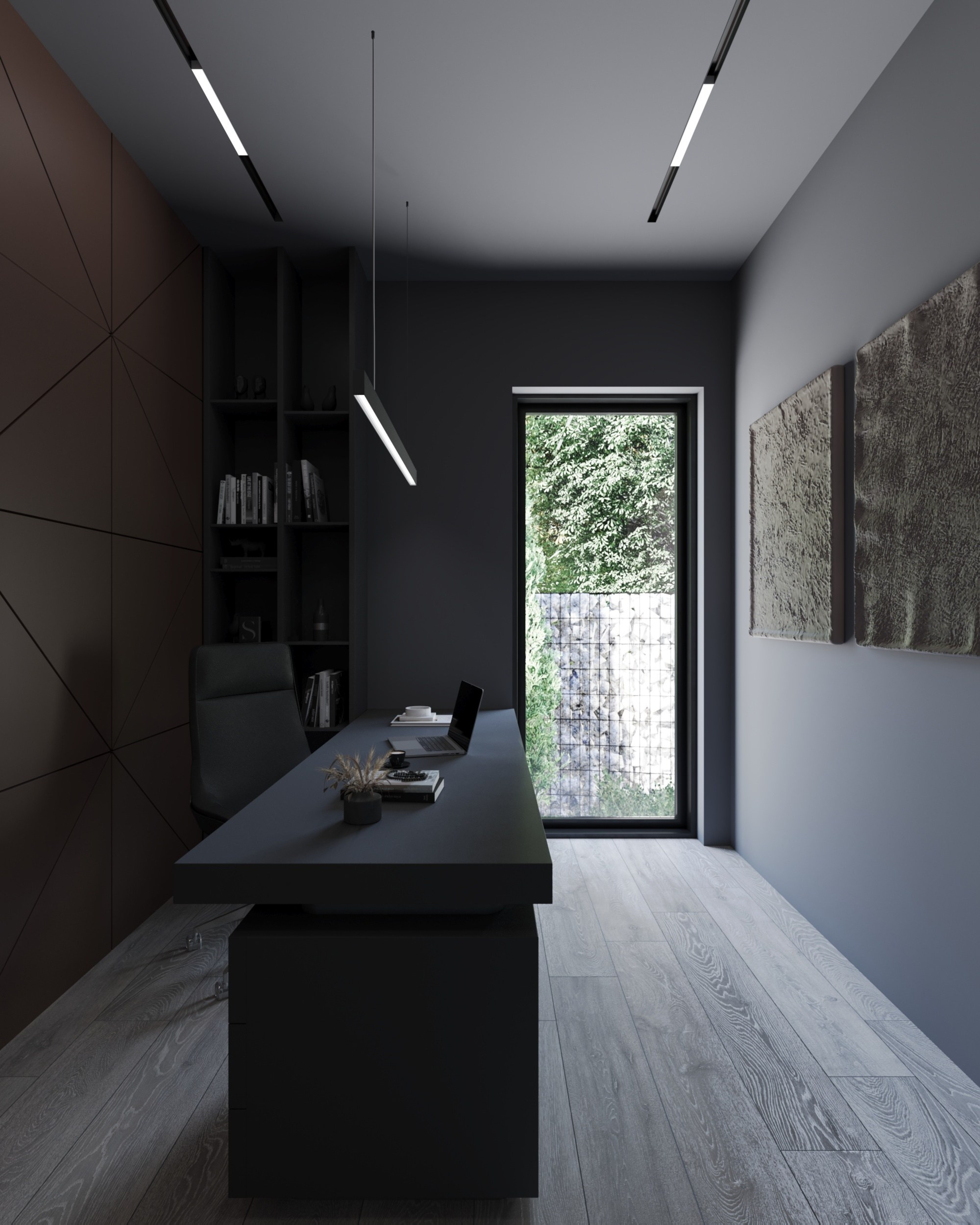 Дизайн-проект частного дома ст-ца Калужская. Дизайн интерьеров, 3D визуализации