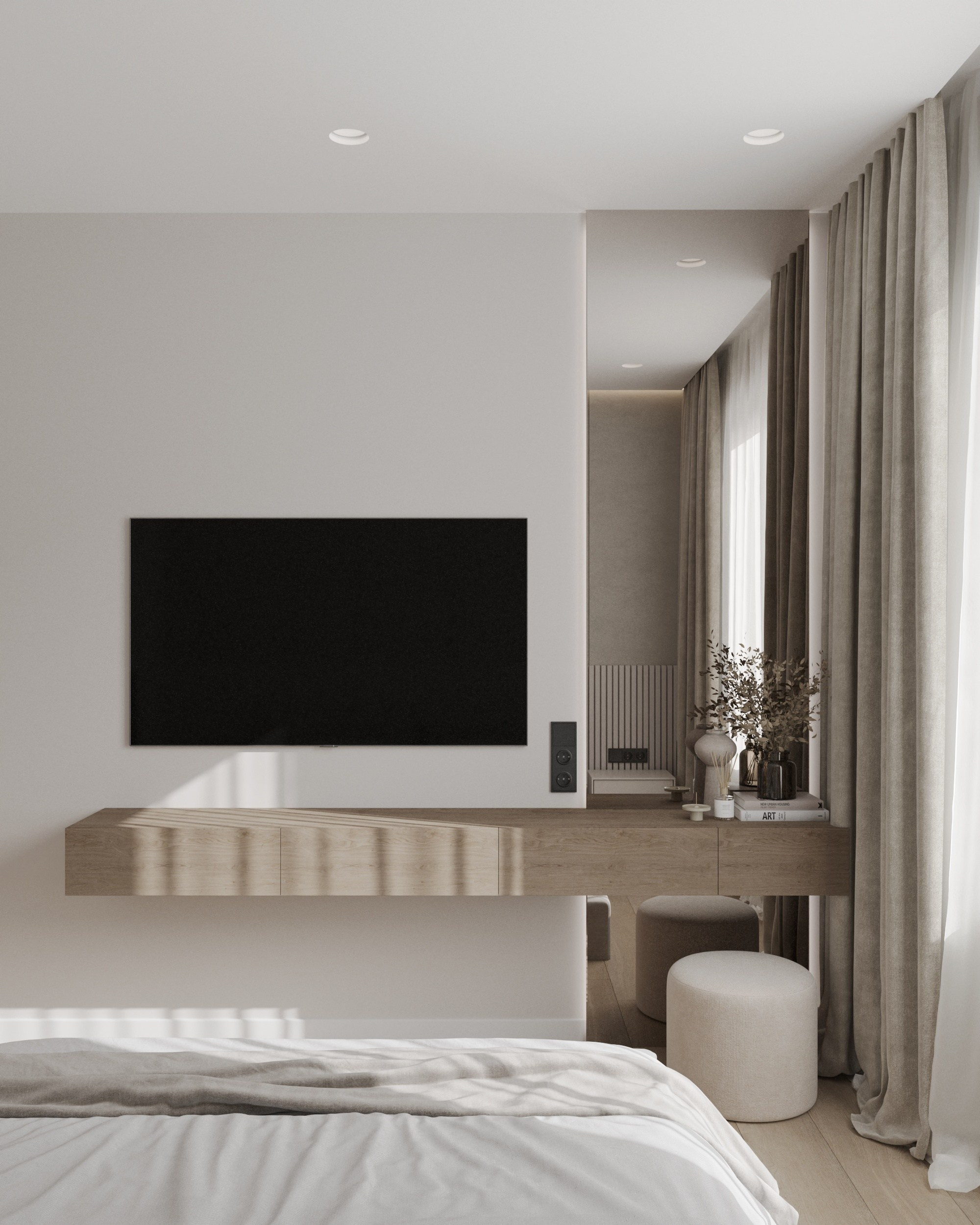 Дизайн-проект ЖК Спортивная Деревня. Дизайн интерьеров, 3D визуализации