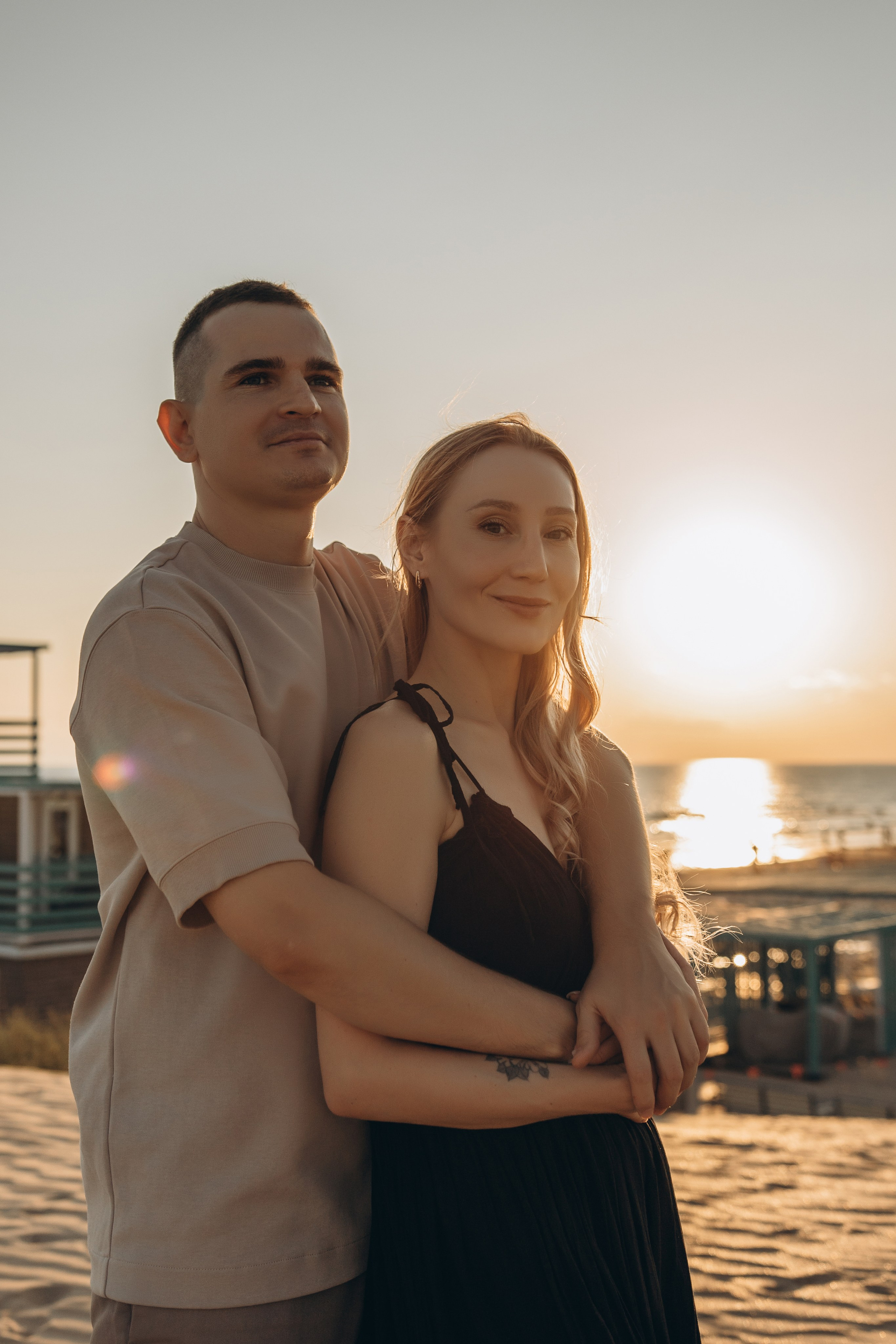 Иван и Наталья — когда солнце касалось горизонта. Семейный фотограф Новороссийск, Анапа, Геленджик — Юлия Давыдова