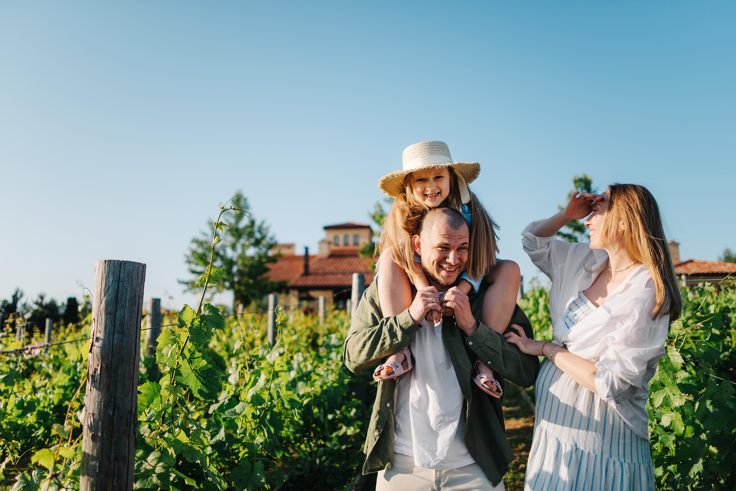 Паша, Саша, Ева и виноградники. Свадебный и семейный фотограф в Ростове-на-Дону Дарья Герасименко