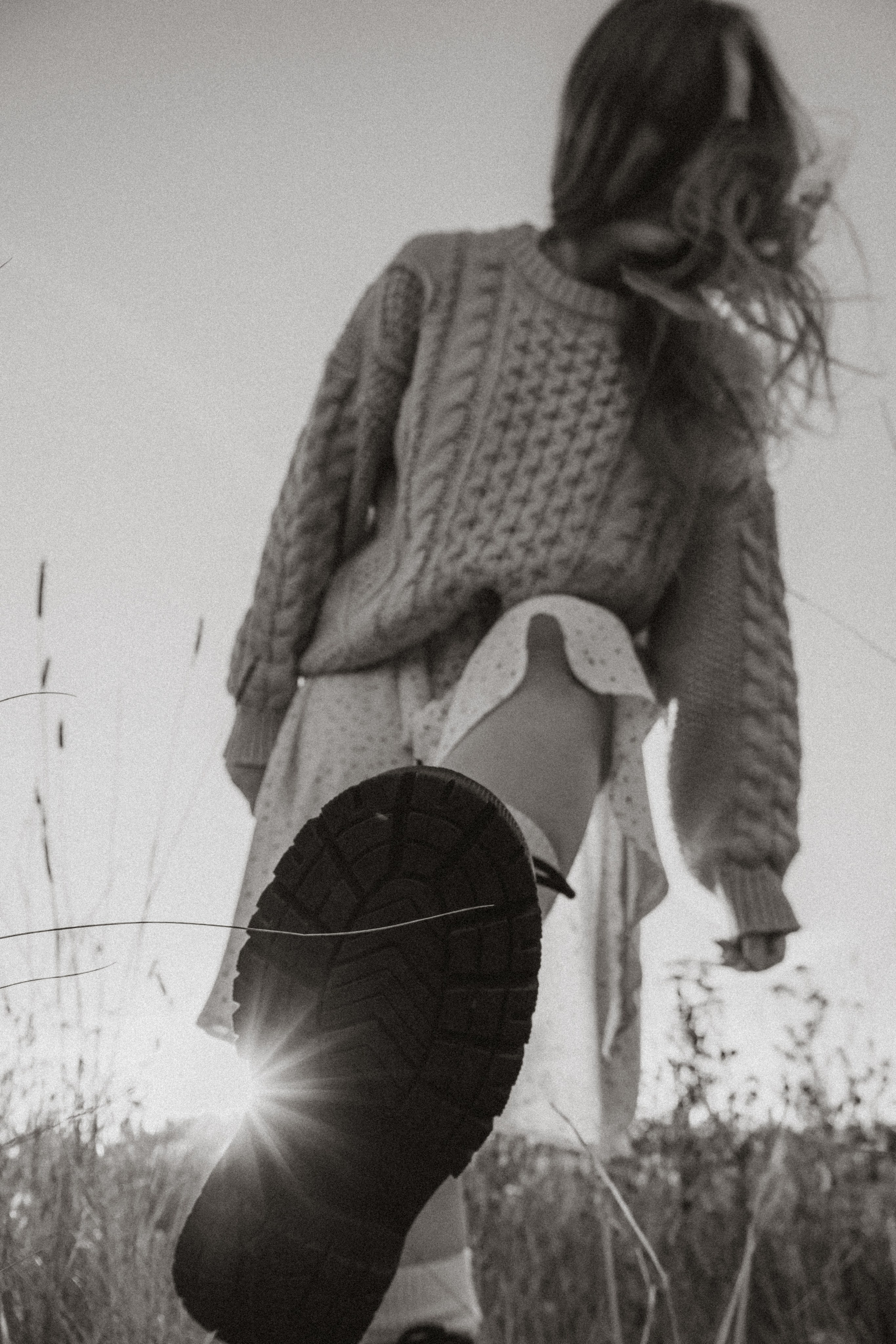 Юля. Осенняя фотосессия в поле. Юлия Левада Семейный и женский фотограф