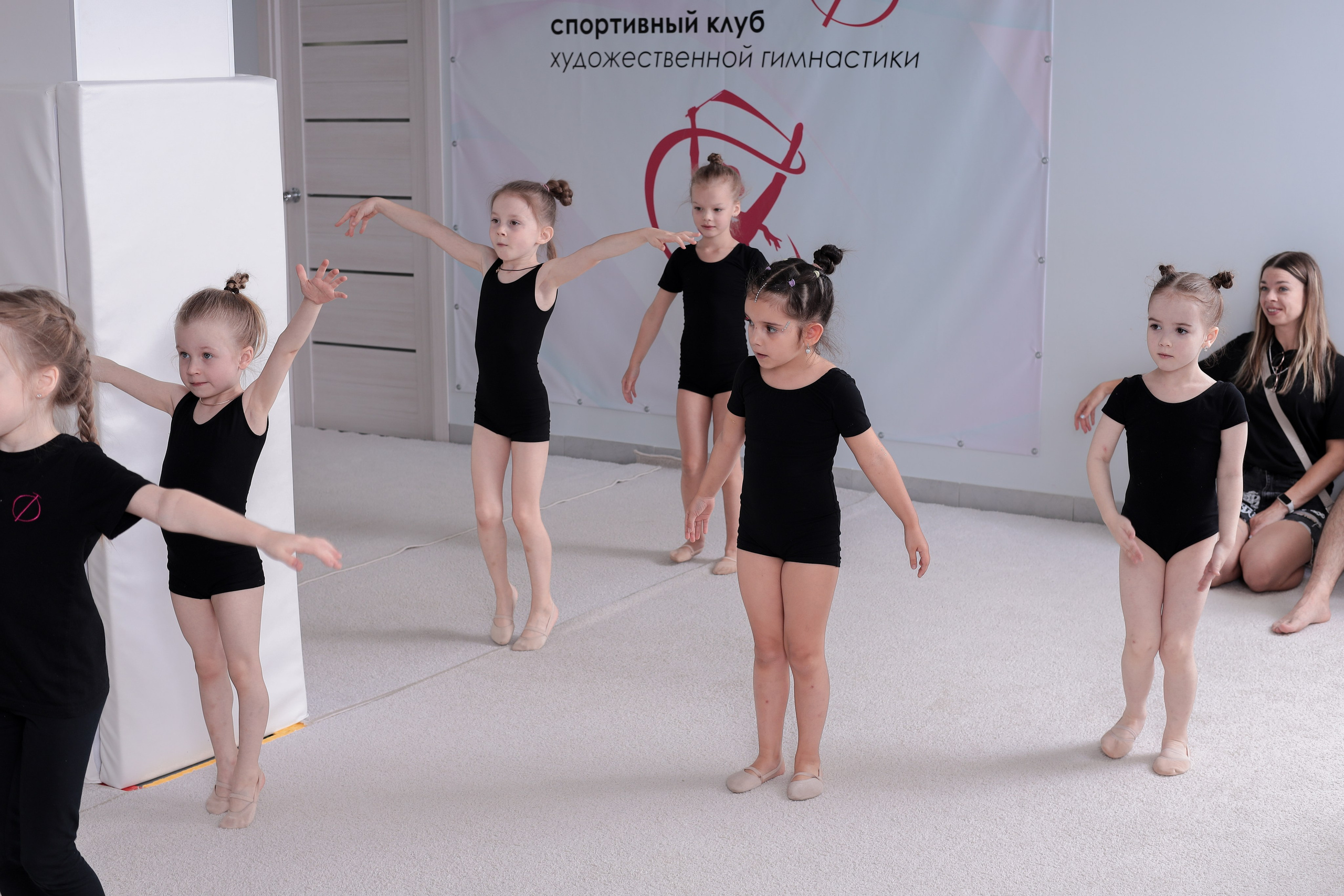 Открытый урок гимнастика. Фотограф Надршина Лилия