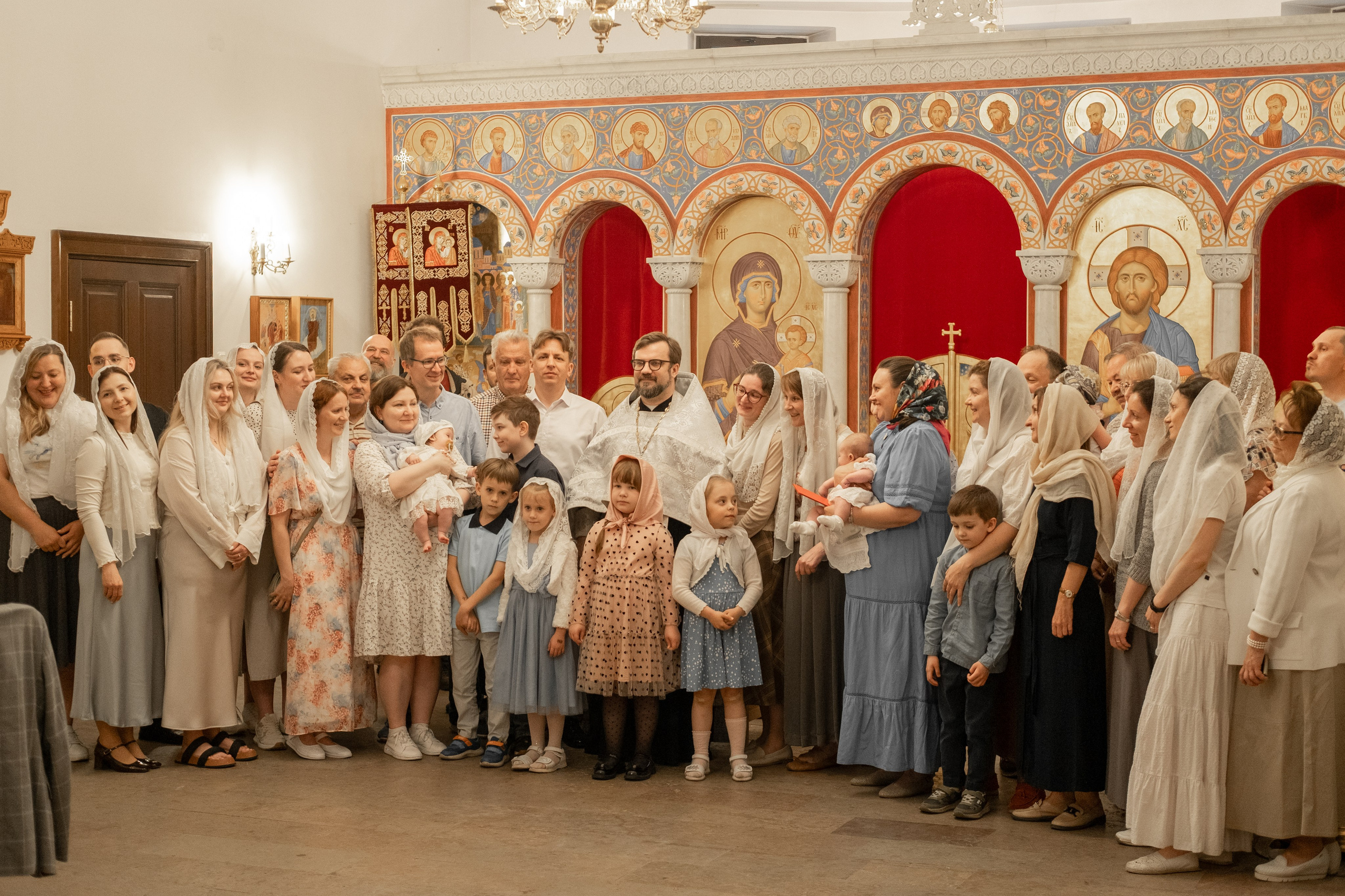 Крещение Златы. Фотограф новорождённых в Санкт-Петербурге Надежда Турченко