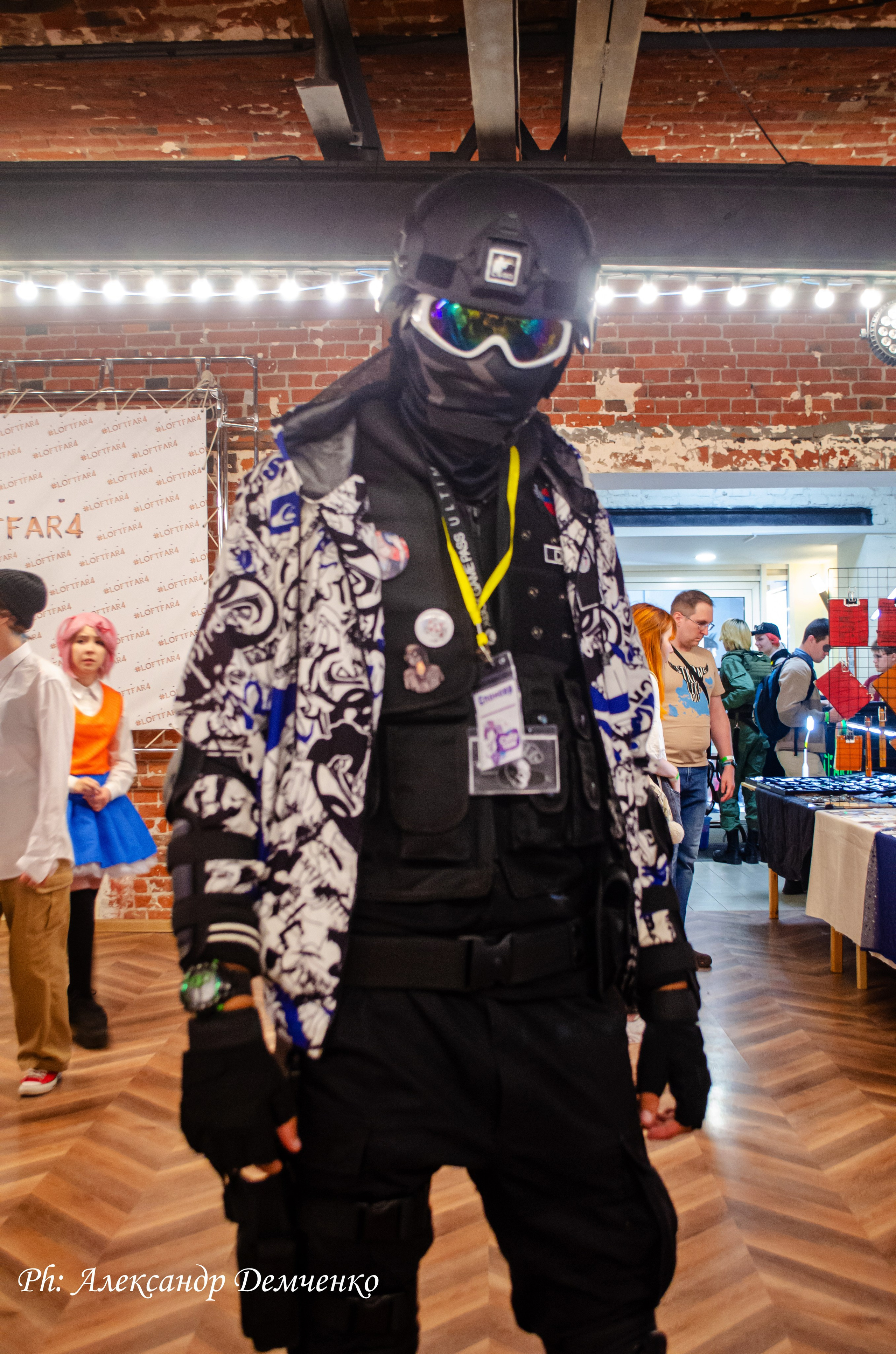 Фотосессия на фестивале Саботаж в Лофт Фарфор в Москве