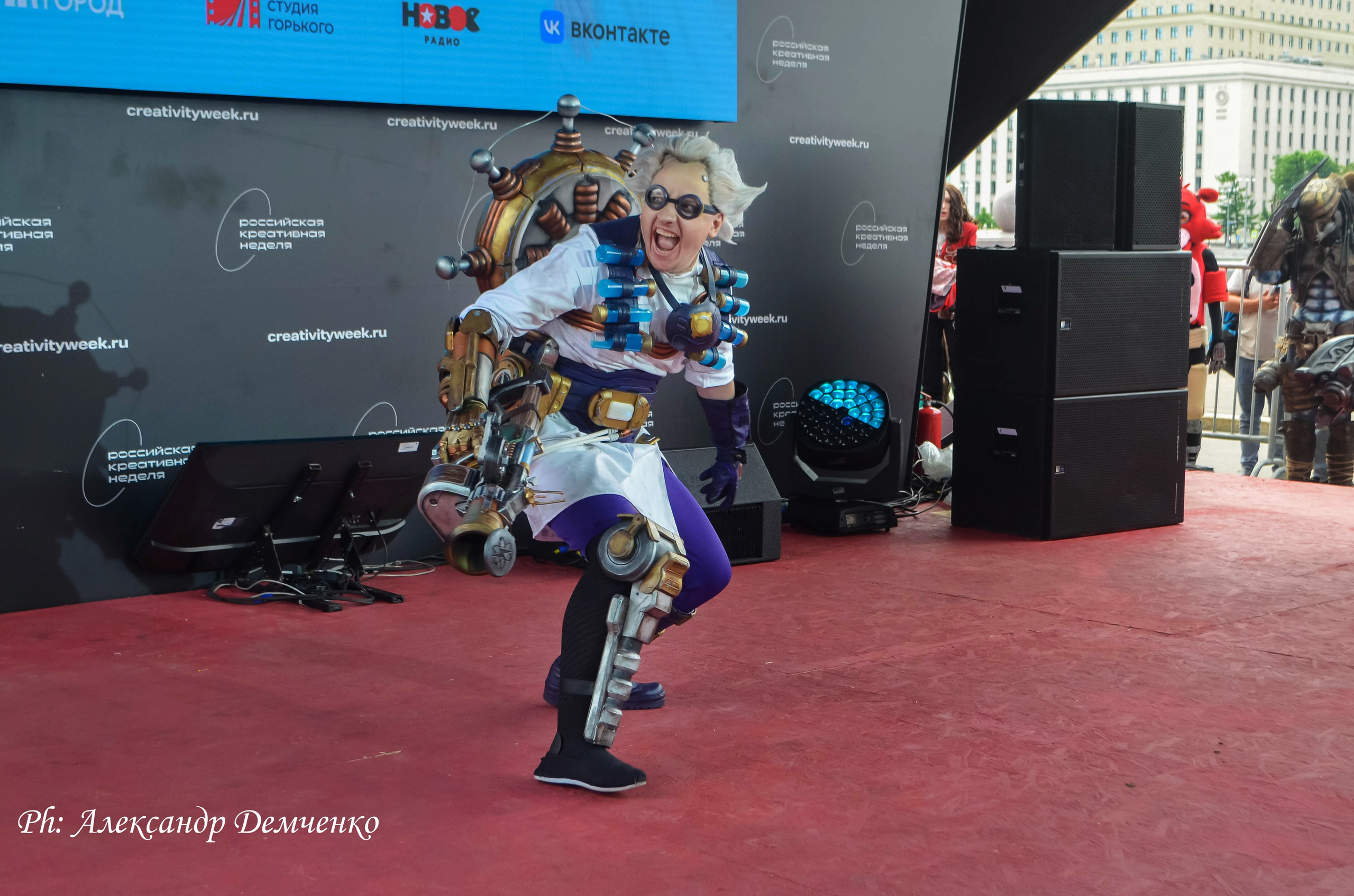 Фотосессия в Парке Горького на Лидеры молодого контента