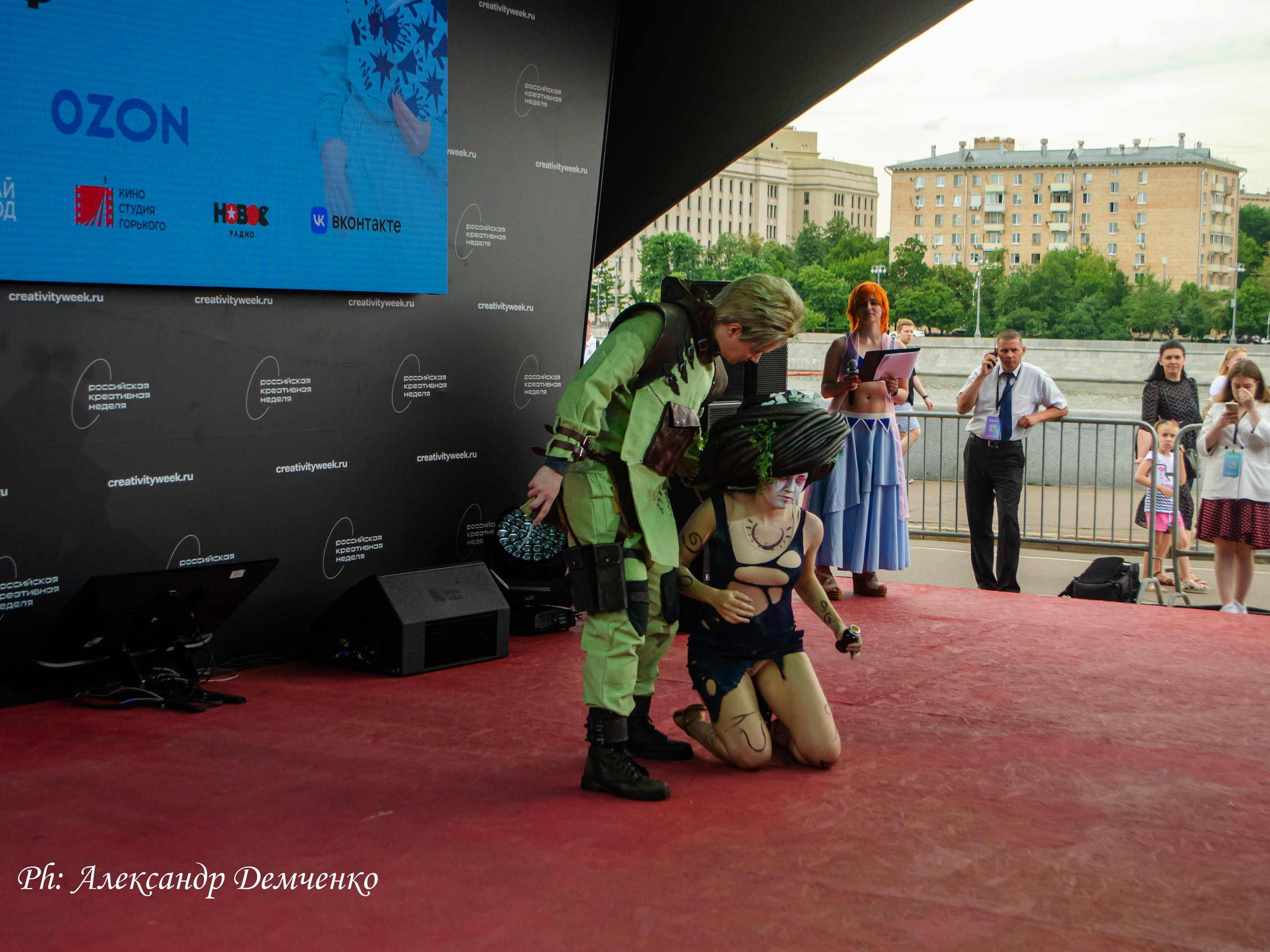 Фотосессия в Парке Горького на Лидеры молодого контента