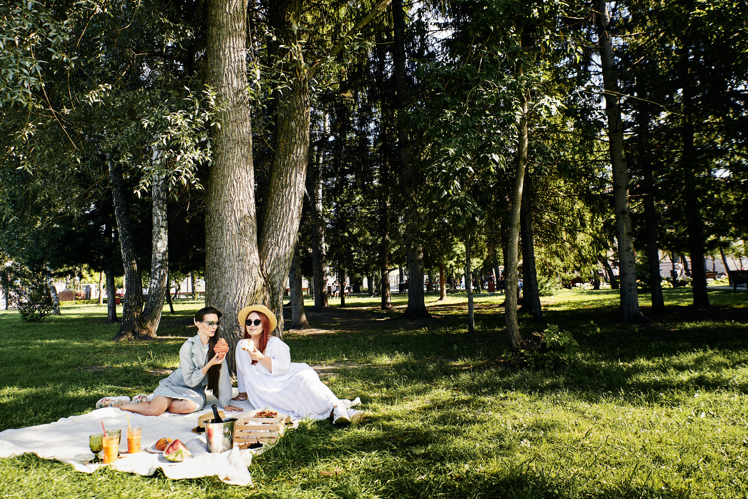 Фотосессия-пикник на Новособорной площади Томск