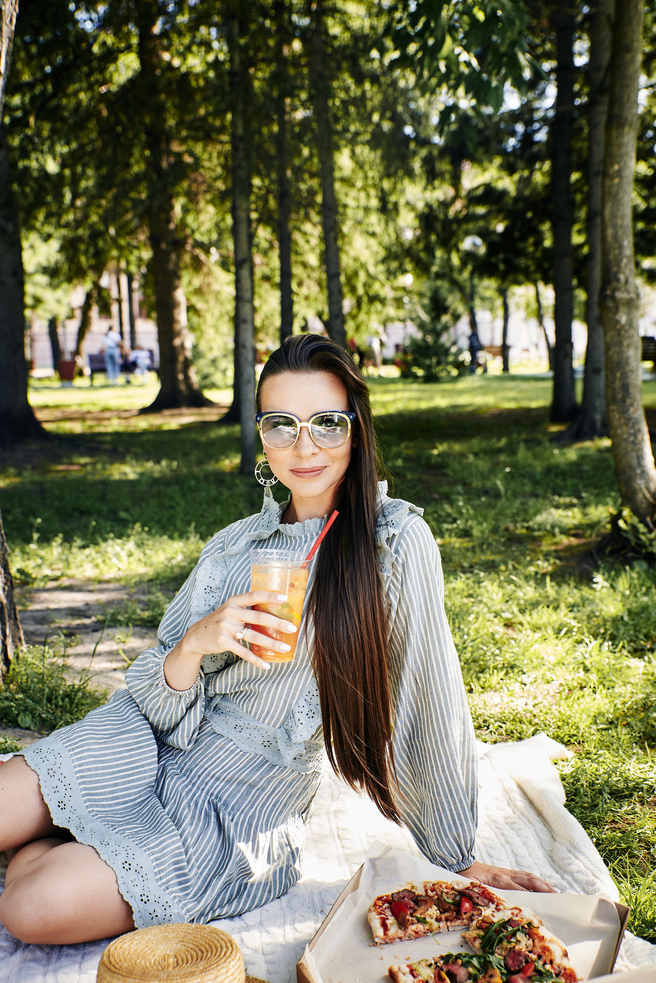 Фотосессия-пикник на Новособорной площади Томск