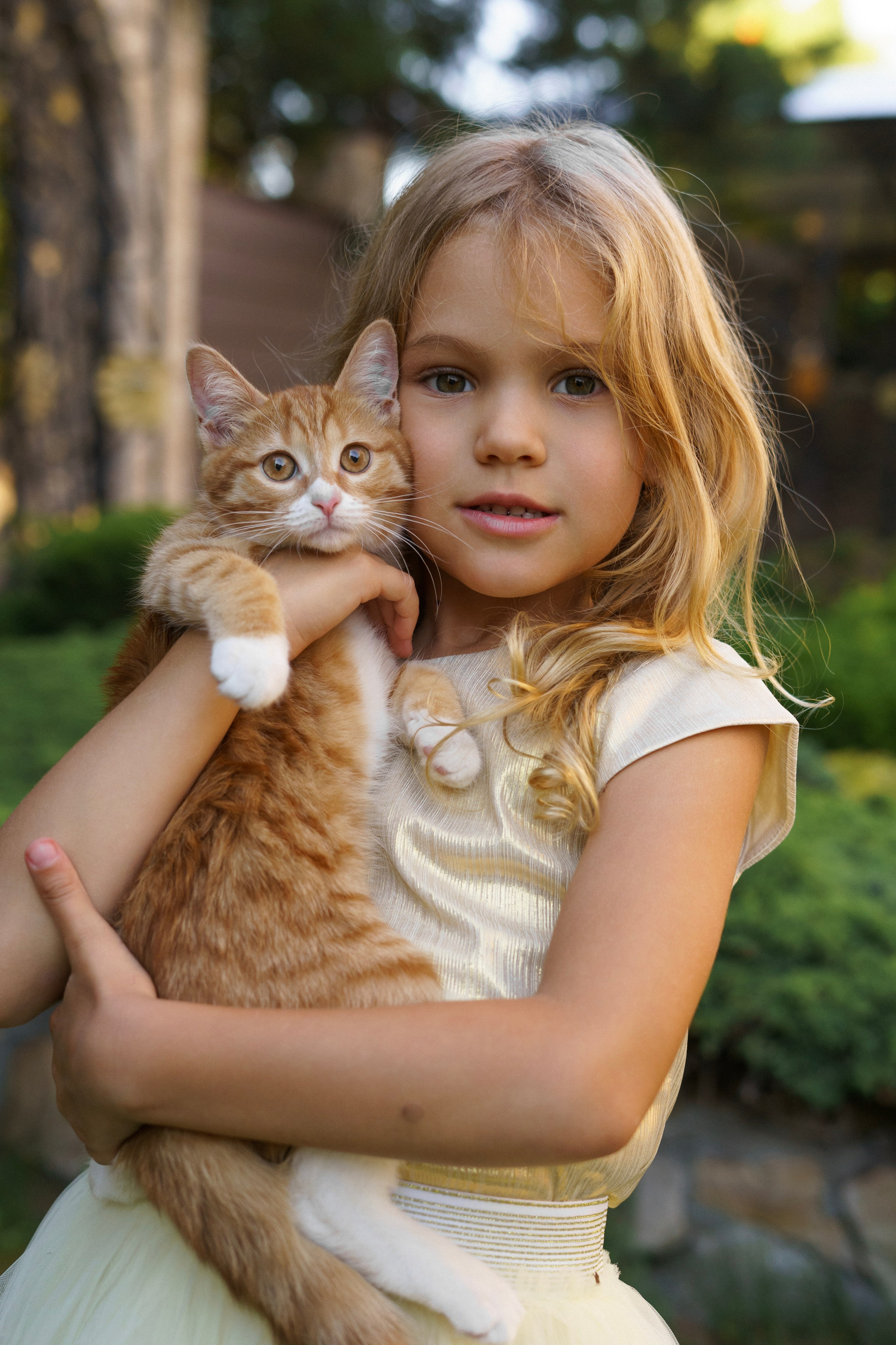 Диана, Саша и кот Рыжик. Фотограф