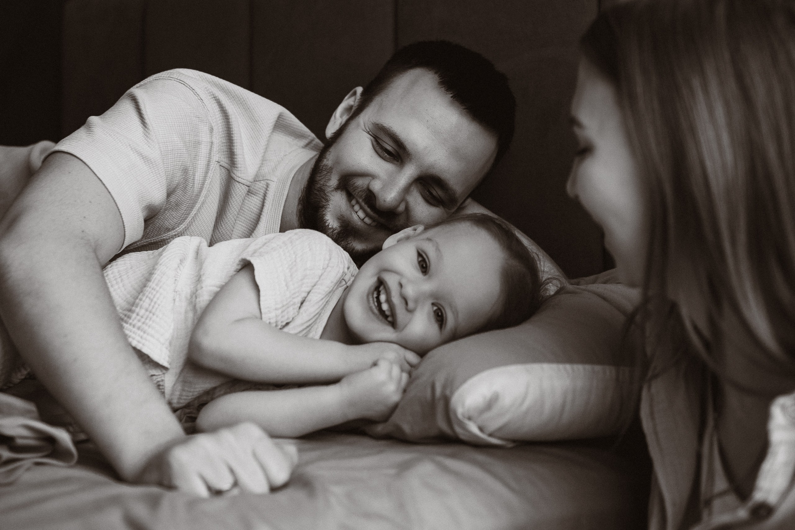 Домашняя семейная фотосессия «Утро» в Ижевске