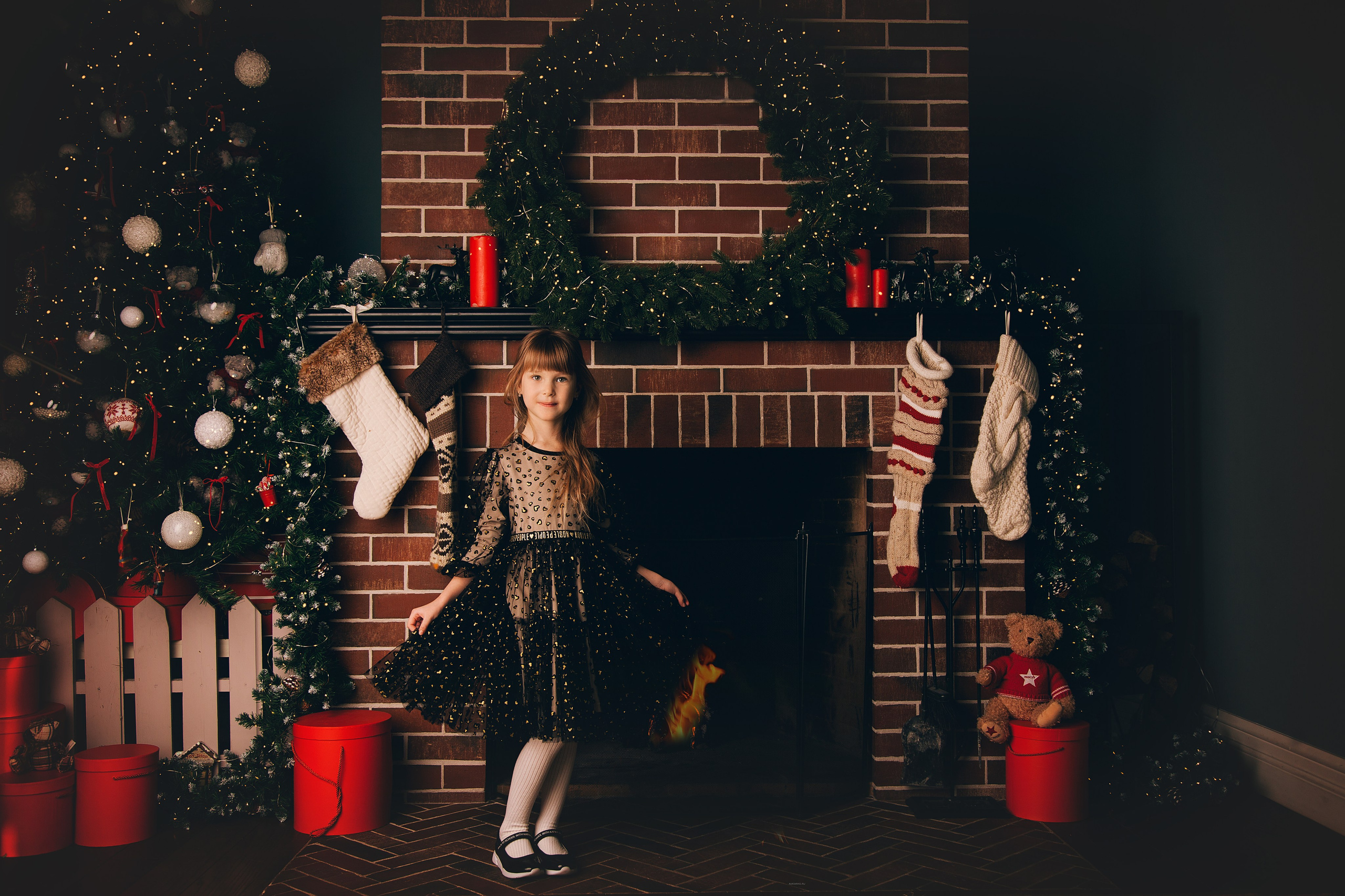 Новый Год. Детский фотограф в Хабаровске Антипова Марина