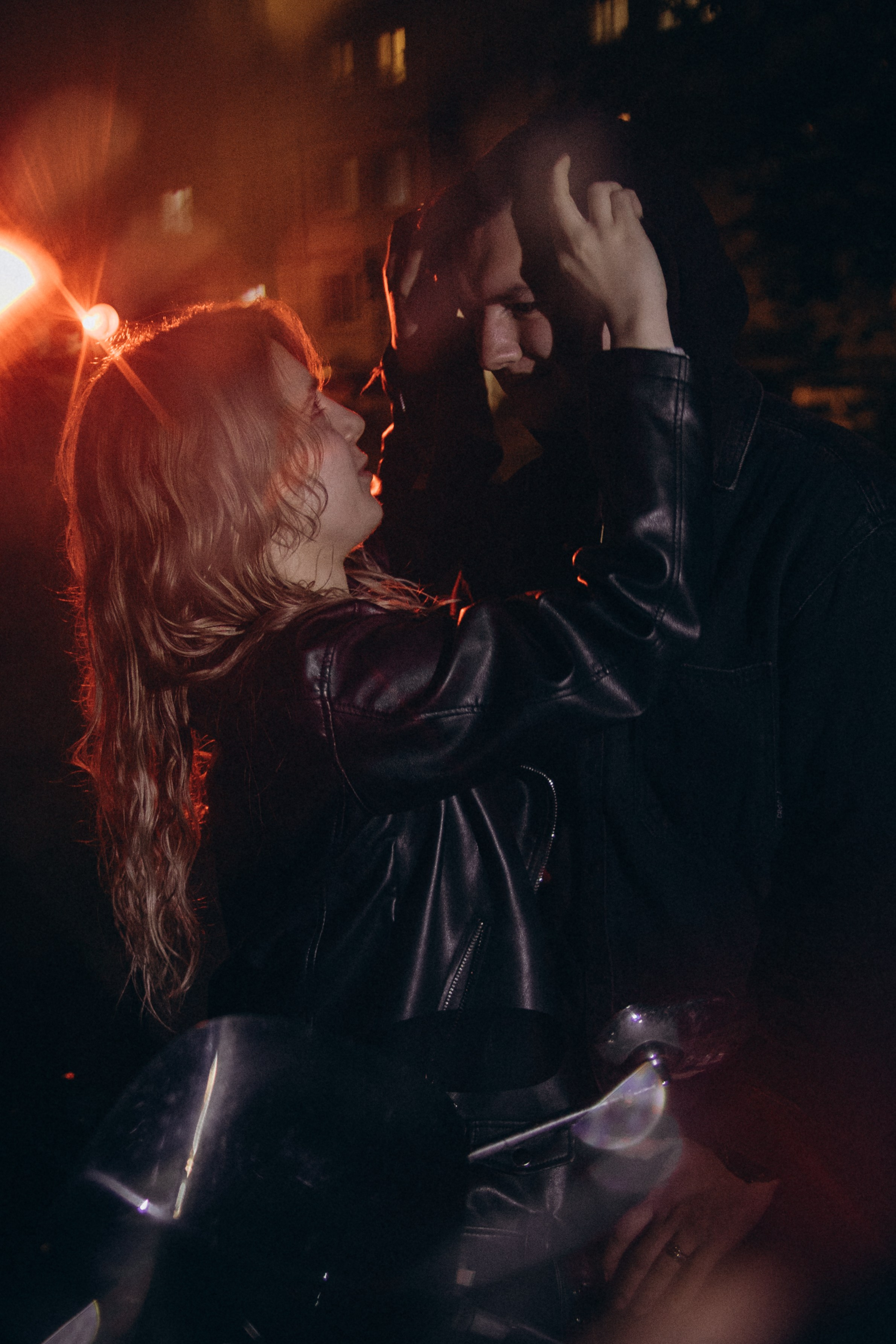 Ангелина и Даниил. Фото на мотоцикле. Фотограф Регина Крикунова г. Красноярск