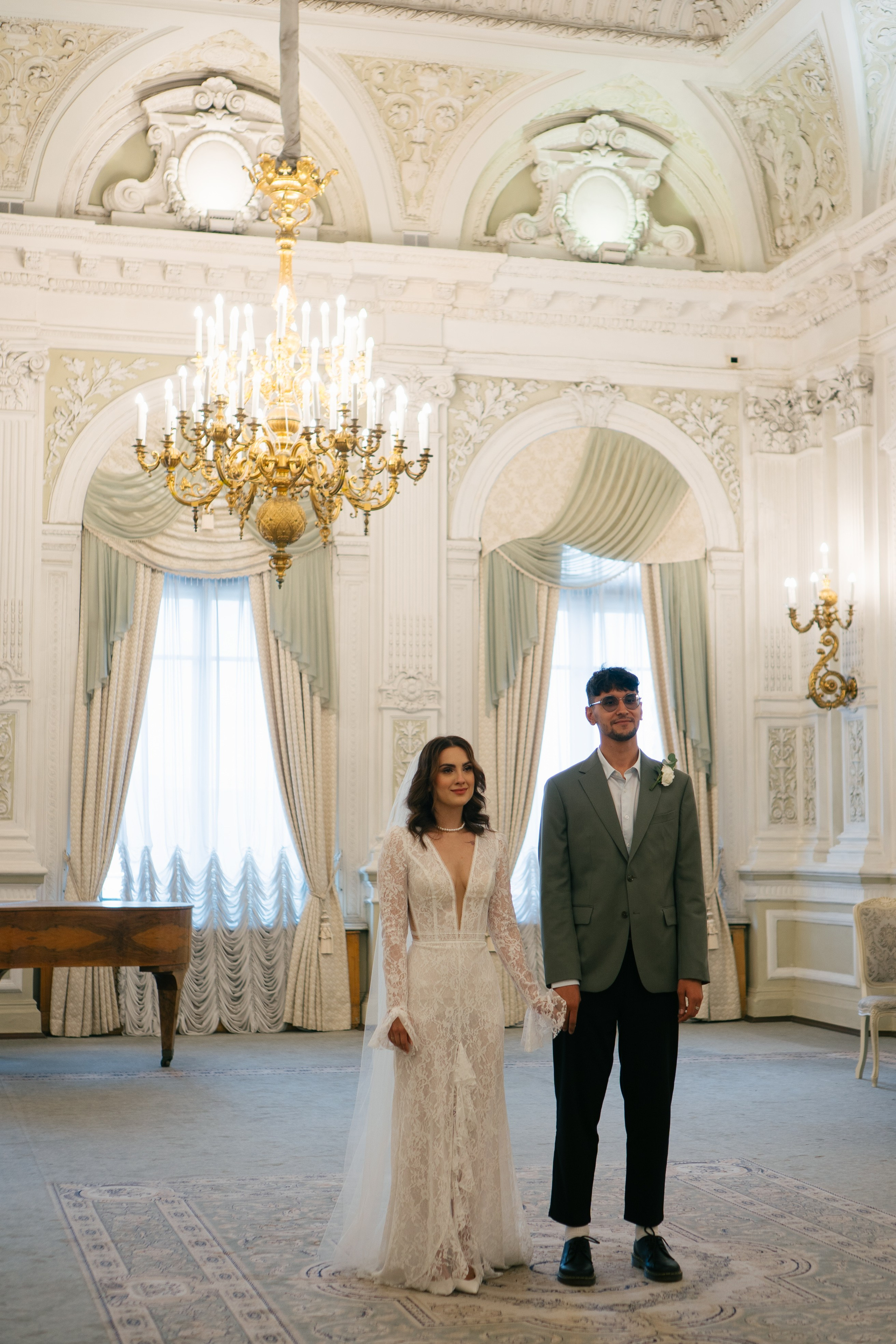 СВАДЕБНАЯ СЬЕМКА В ПЕРВОМ ДВОРЦЕ БРАКОСОЧЕТАНИЯ. Профессиональный фотограф, Санкт-Петербург — Виктория Богомолова