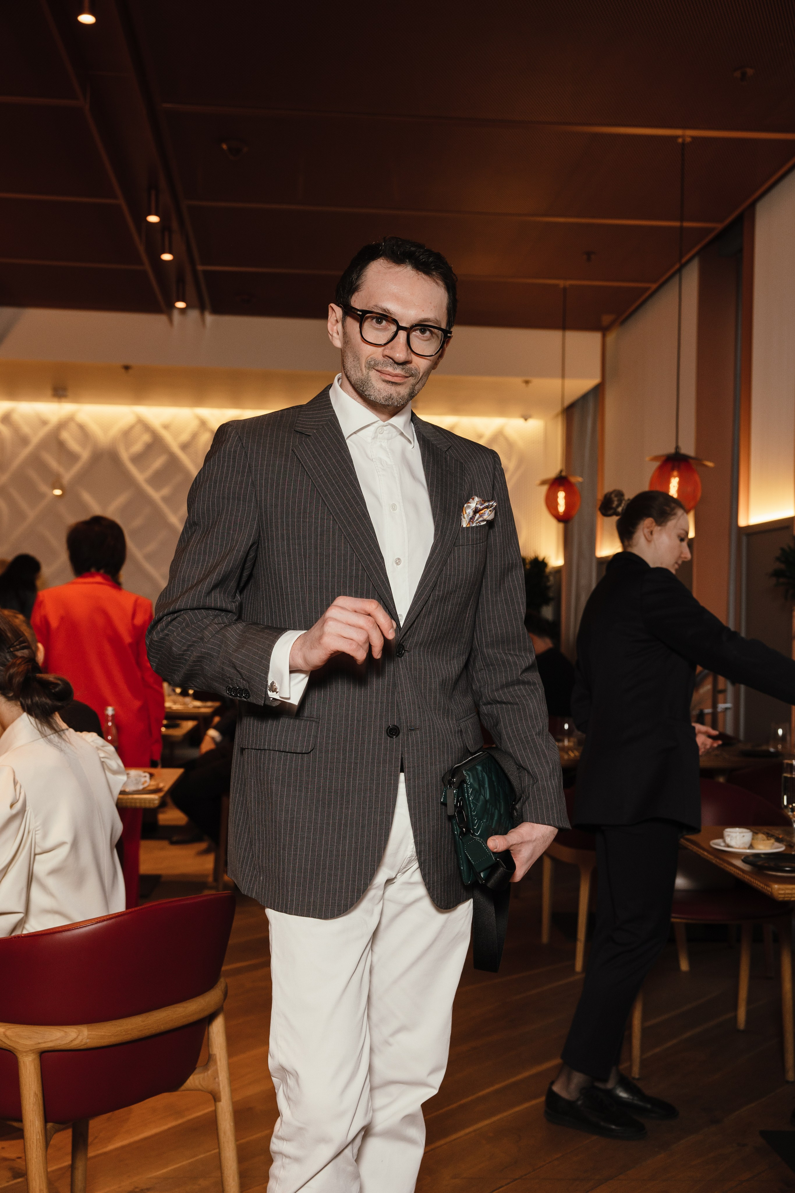 Презентация Russian Fashion Dom в ресторане Shagal. Контент фотограф в Москве и области Елена Кулакова