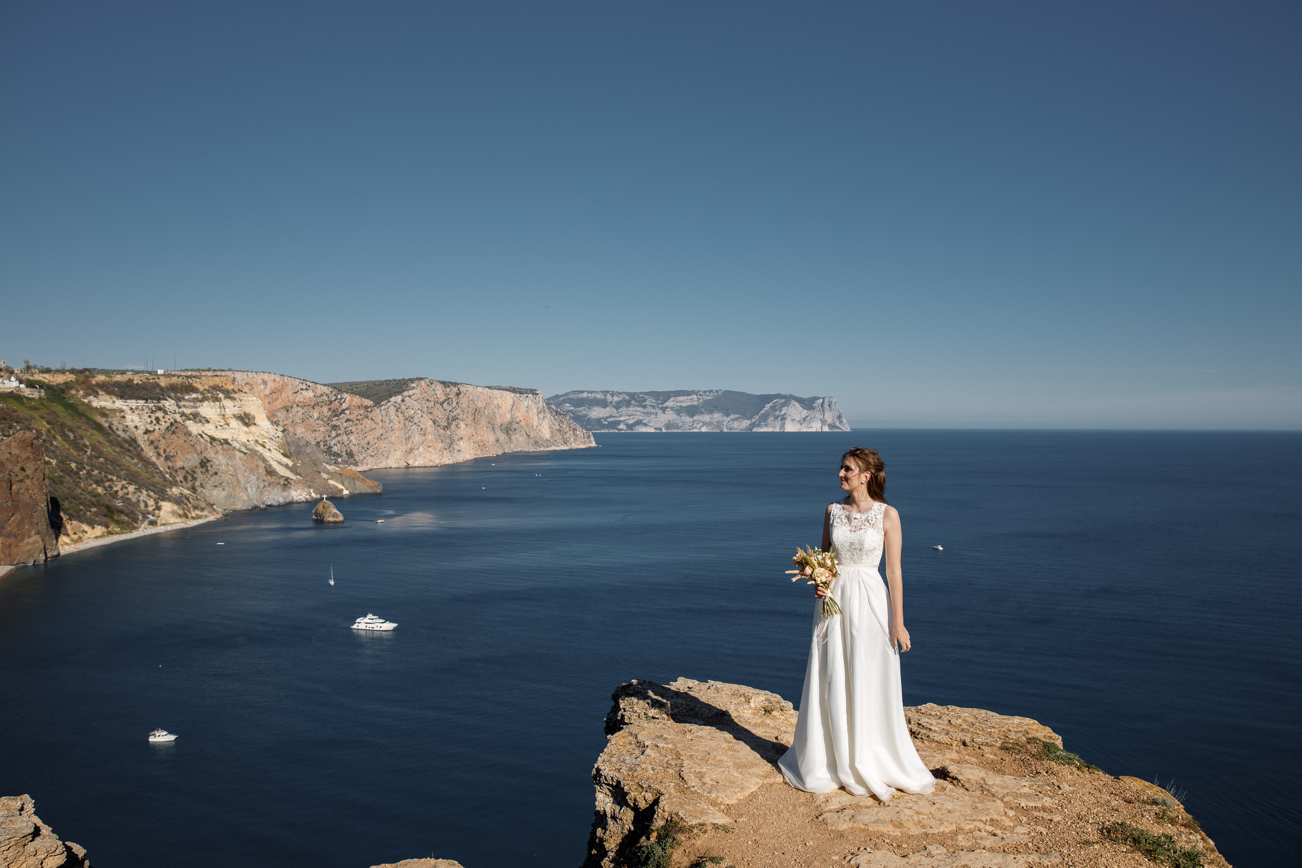 Выездная церемония на Фиоленте анонс. Свадебный фотограф в Крыму и Севастополе — Белов Виталий