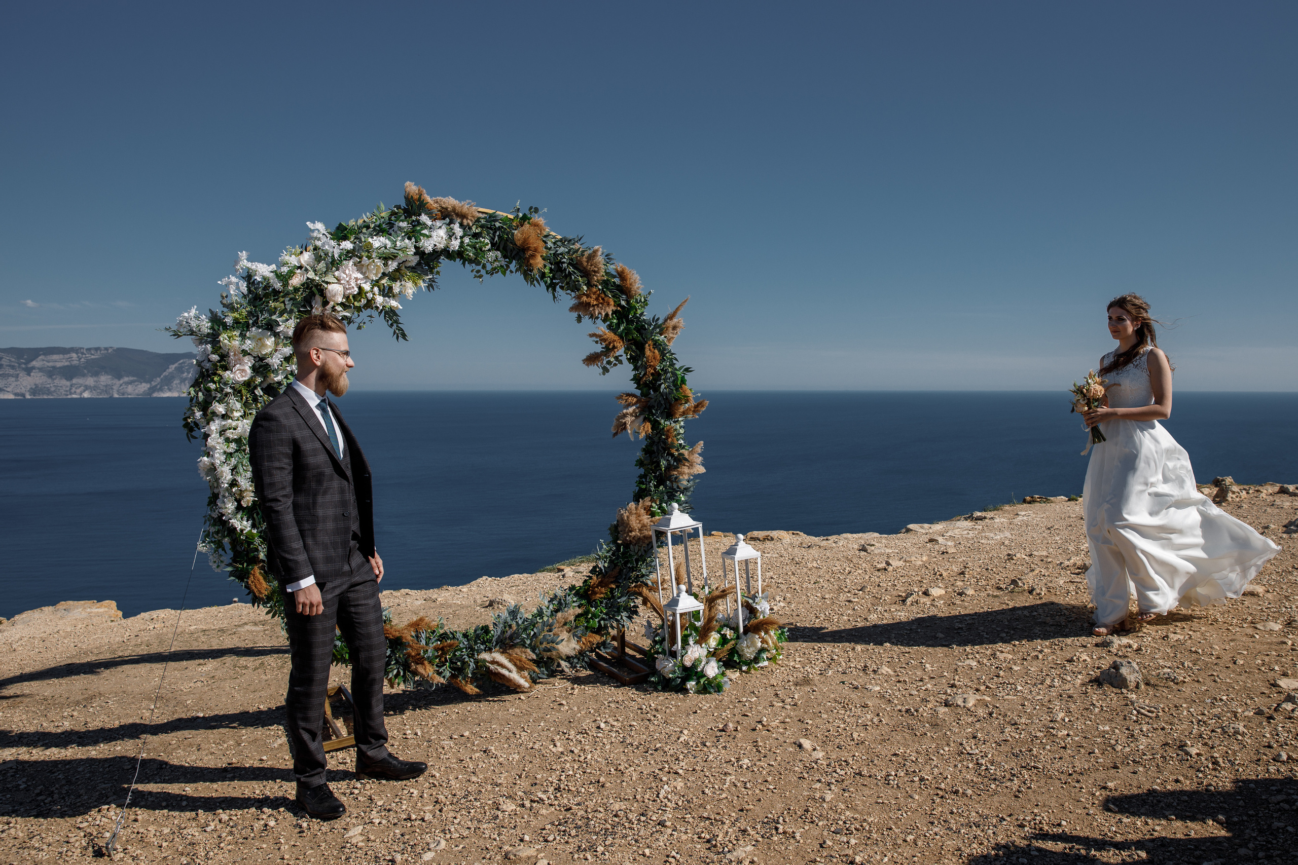 Выездная церемония на Фиоленте анонс. Свадебный фотограф в Крыму и Севастополе — Белов Виталий