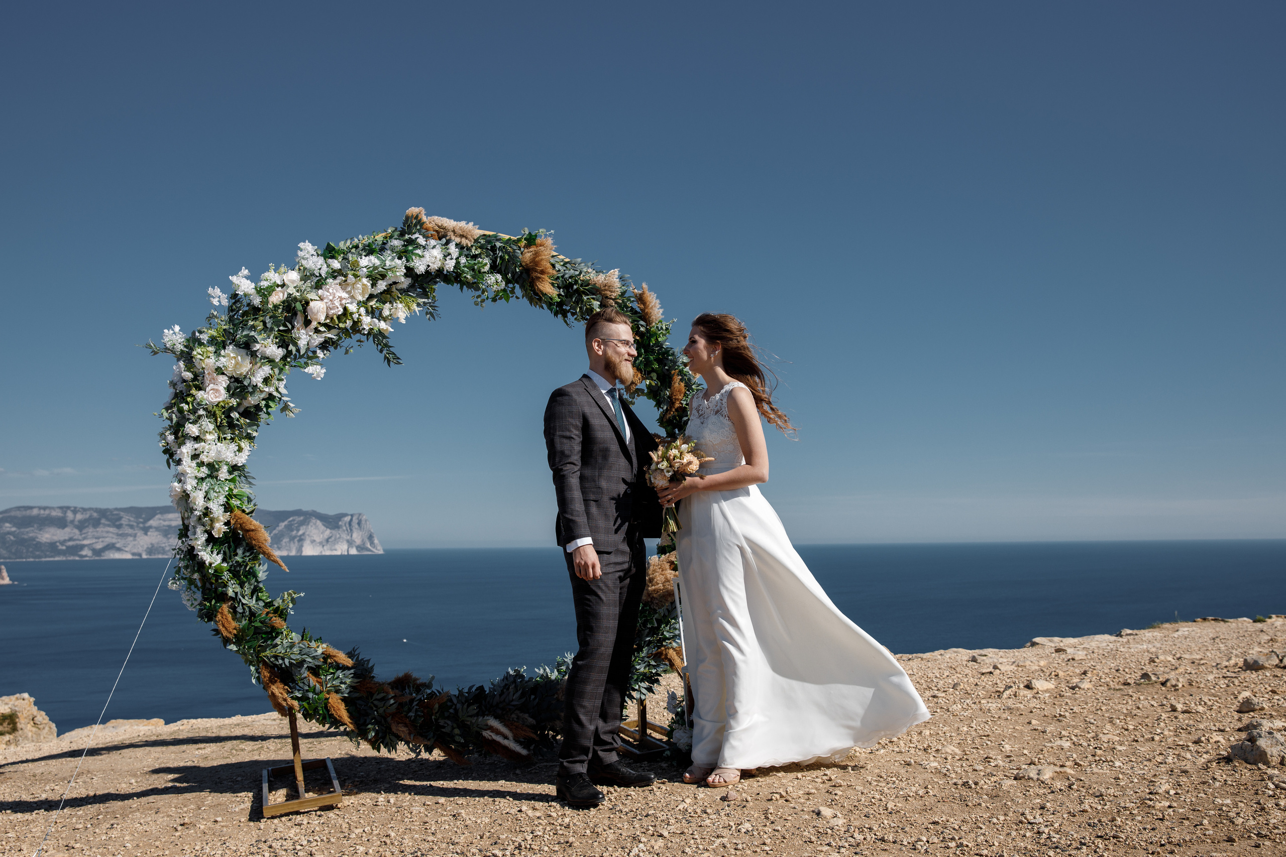 Выездная церемония на Фиоленте анонс. Свадебный фотограф в Крыму и Севастополе — Белов Виталий