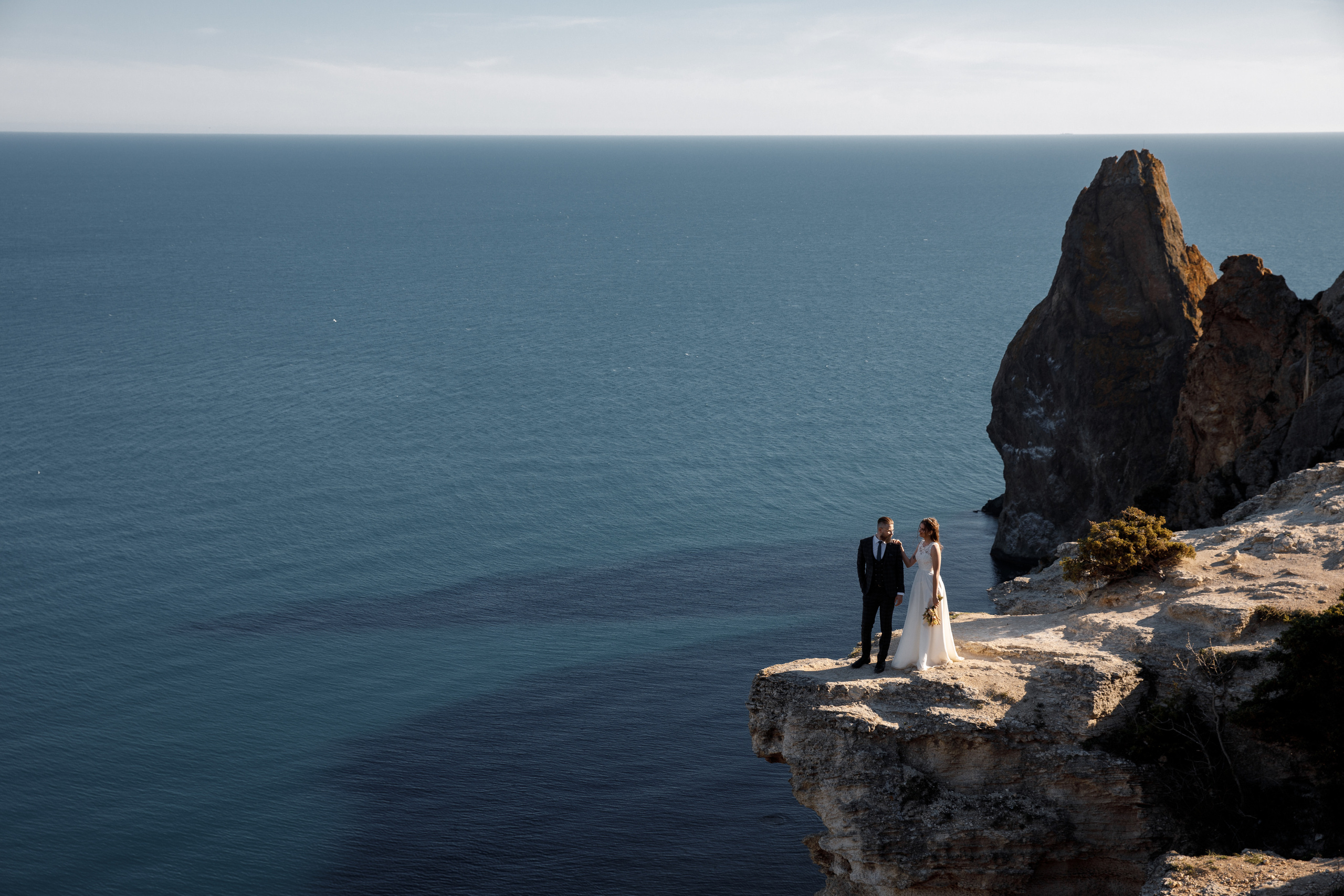 Выездная церемония на Фиоленте анонс. Свадебный фотограф в Крыму и Севастополе — Белов Виталий