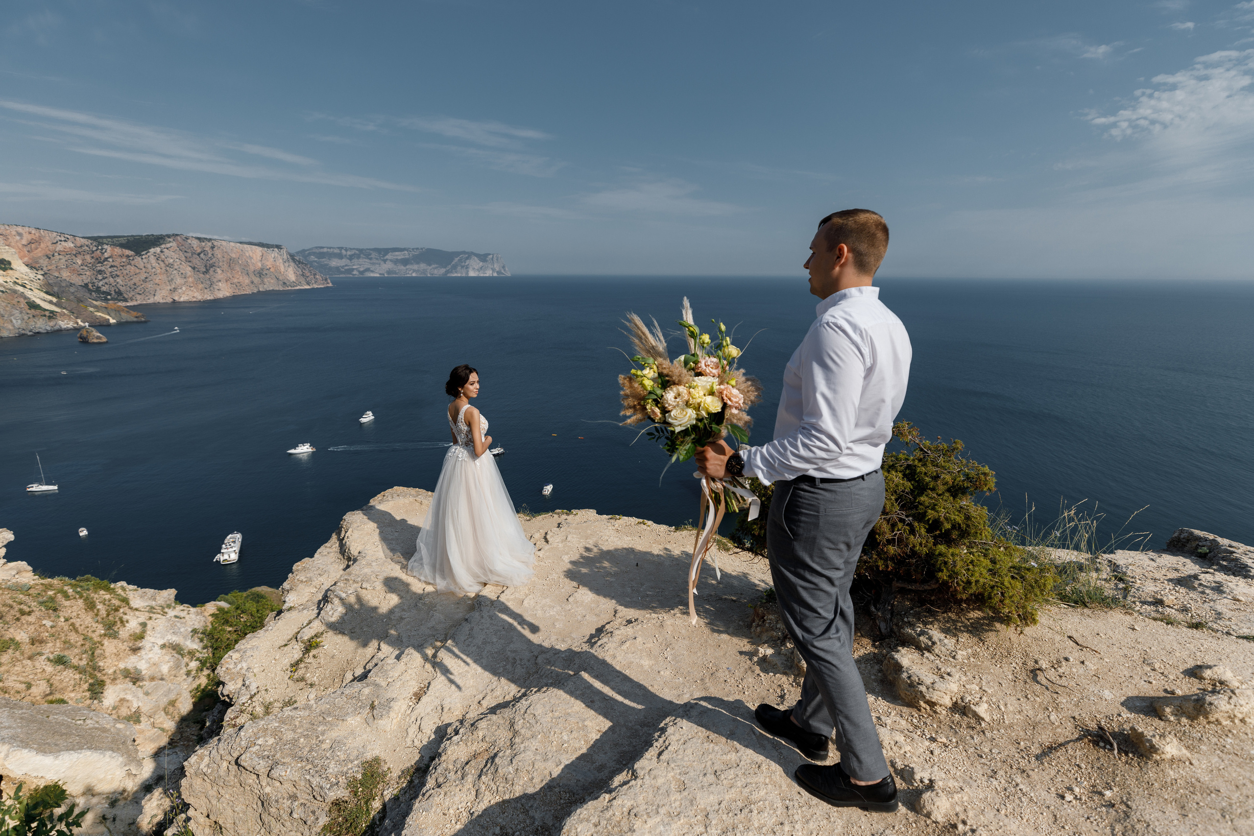 Юля и Гриша фотосессия в Севастополе. Свадебный фотограф в Крыму и Севастополе — Белов Виталий