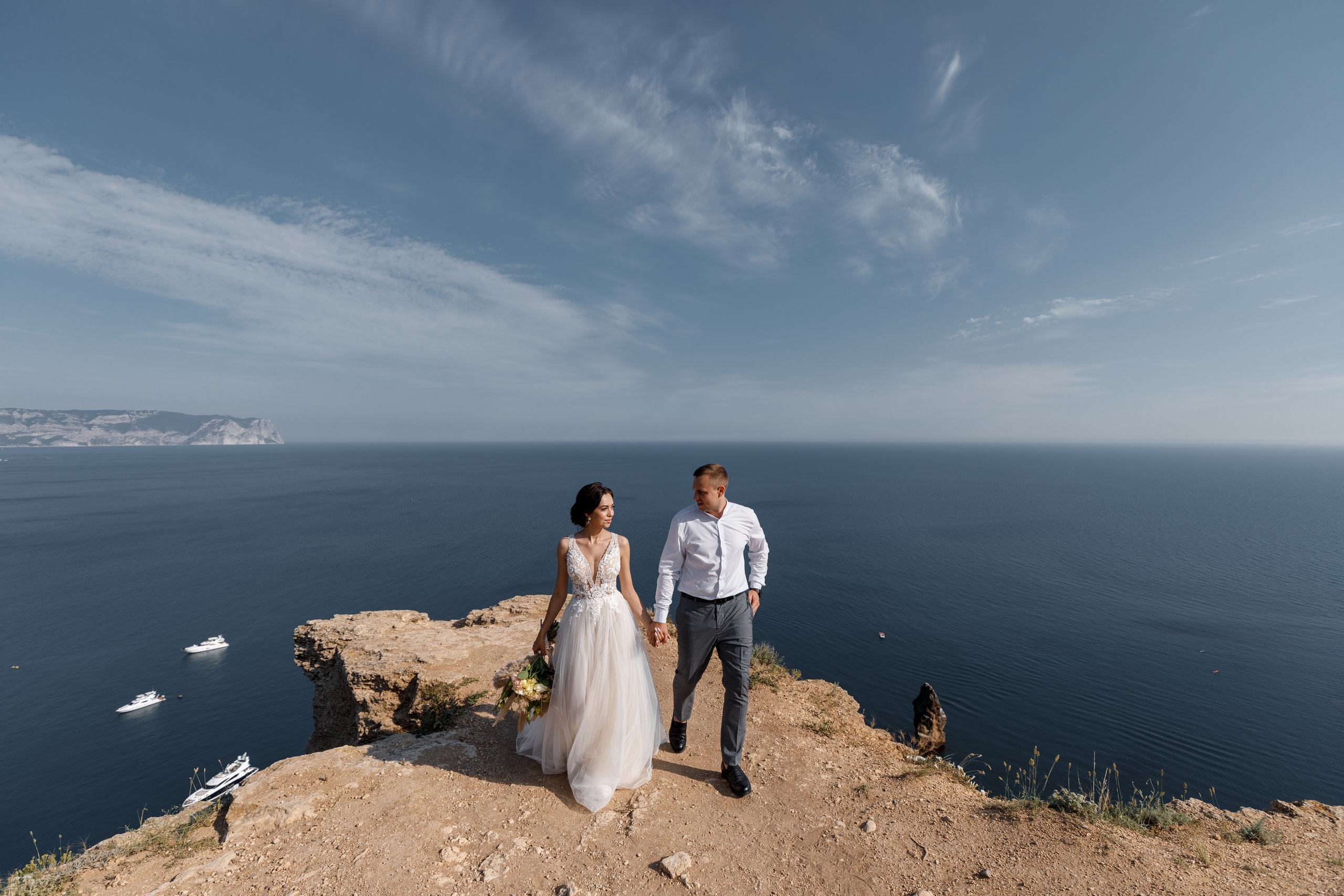 Юля и Гриша фотосессия в Севастополе. Свадебный фотограф в Крыму и Севастополе — Белов Виталий