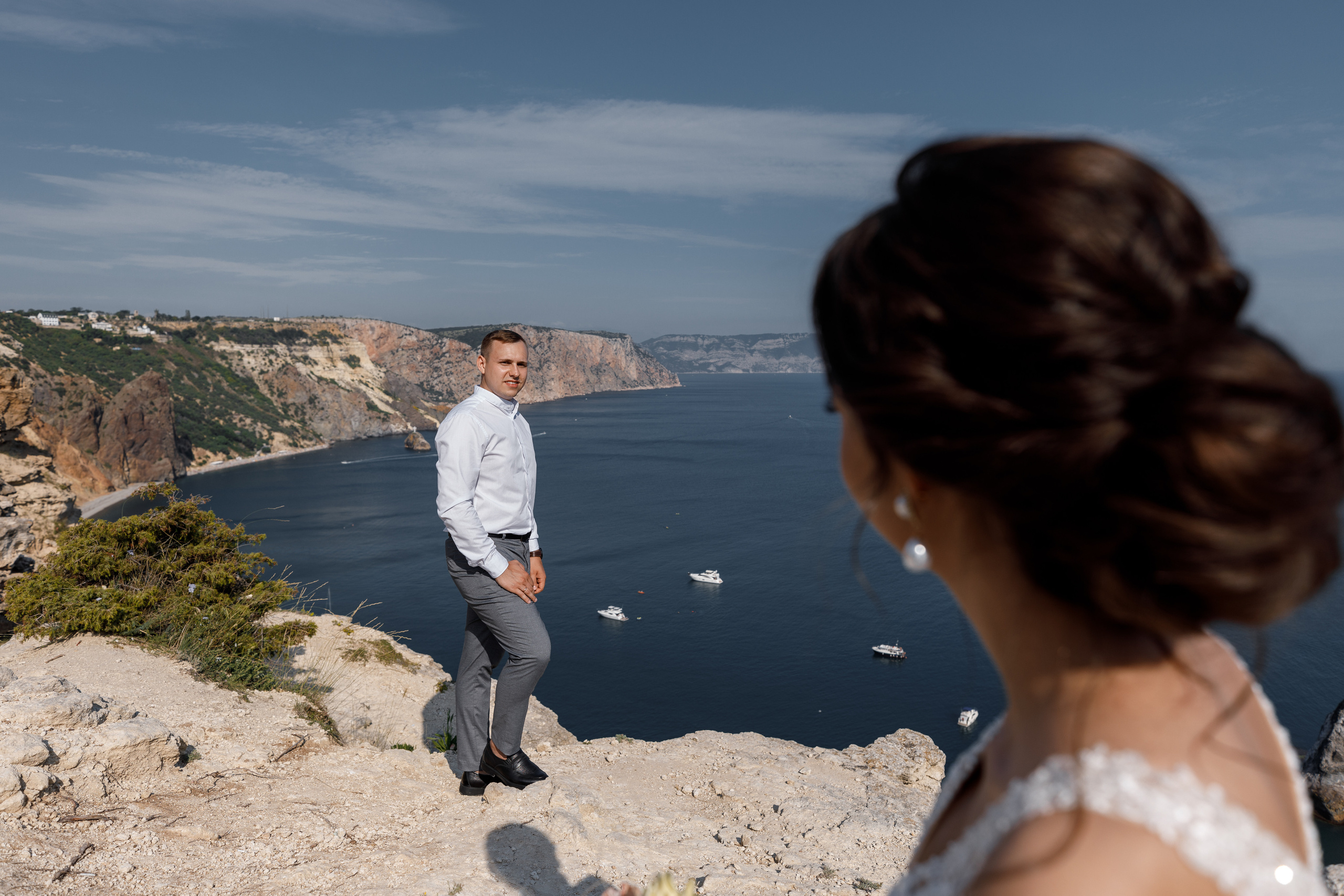 Юля и Гриша фотосессия в Севастополе. Свадебный фотограф в Крыму и Севастополе — Белов Виталий