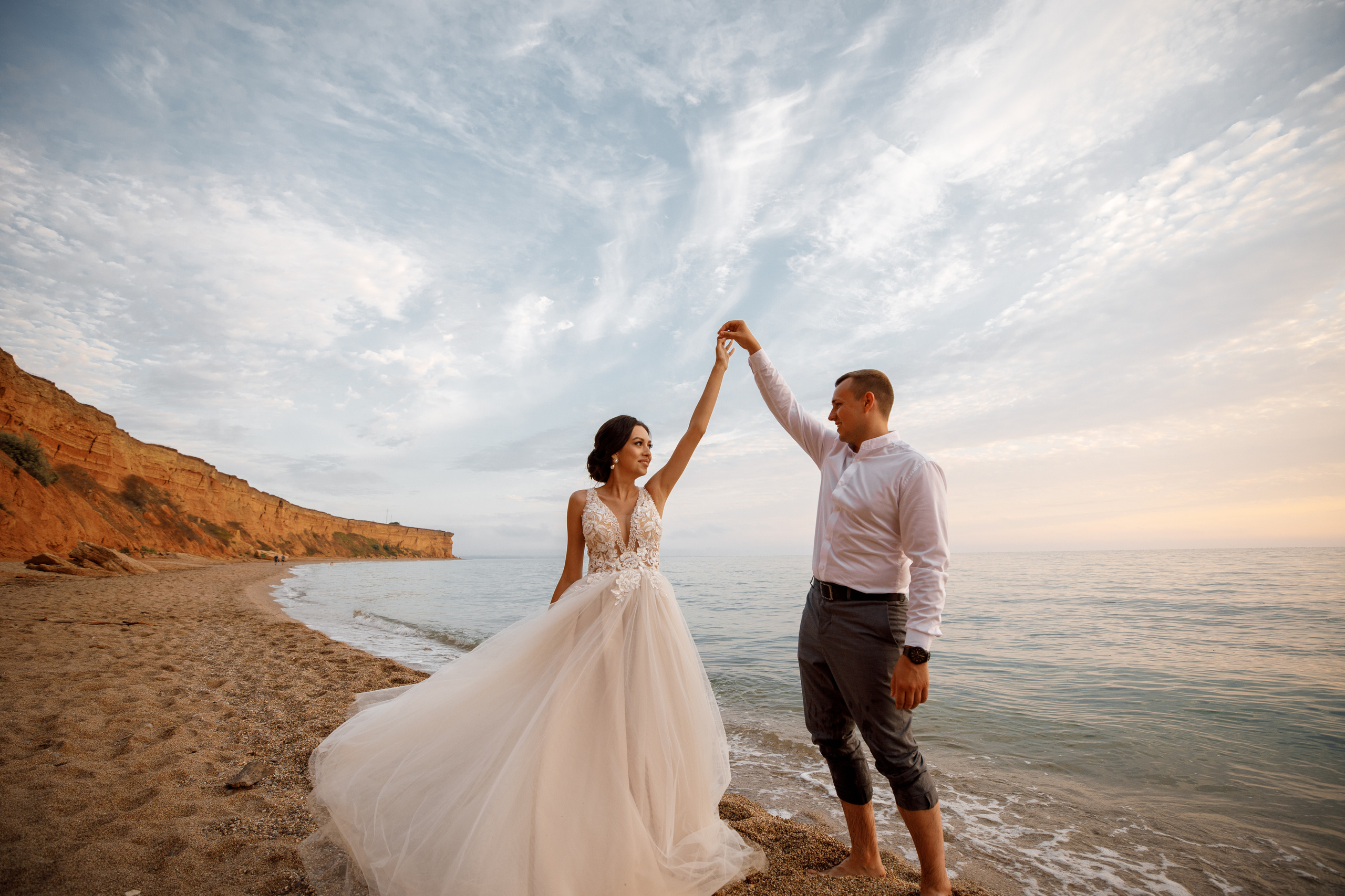 Юля и Гриша фотосессия в Севастополе. Свадебный фотограф в Крыму и Севастополе — Белов Виталий
