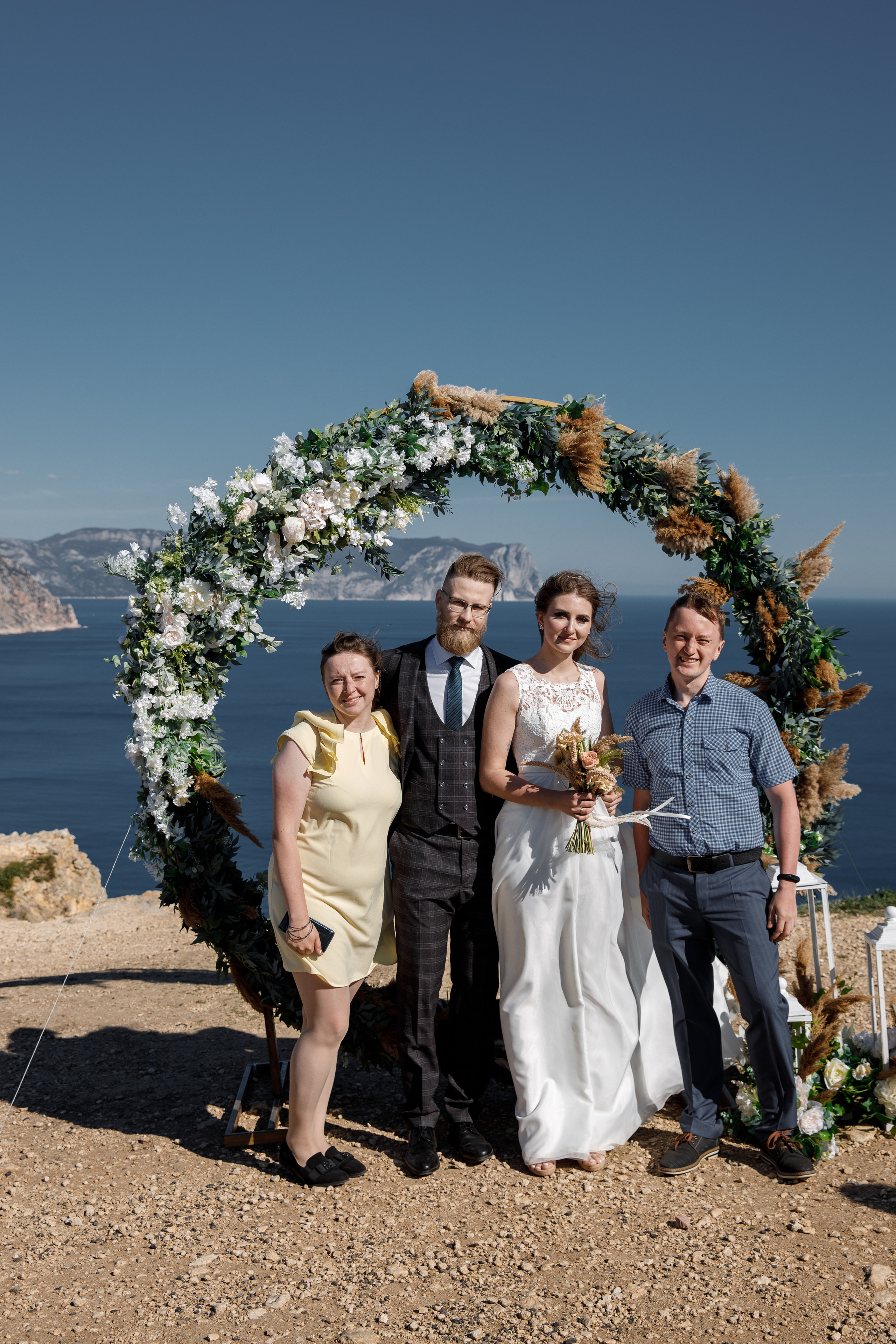 Выездная церемония на Фиоленте анонс. Свадебный фотограф в Крыму и Севастополе — Белов Виталий