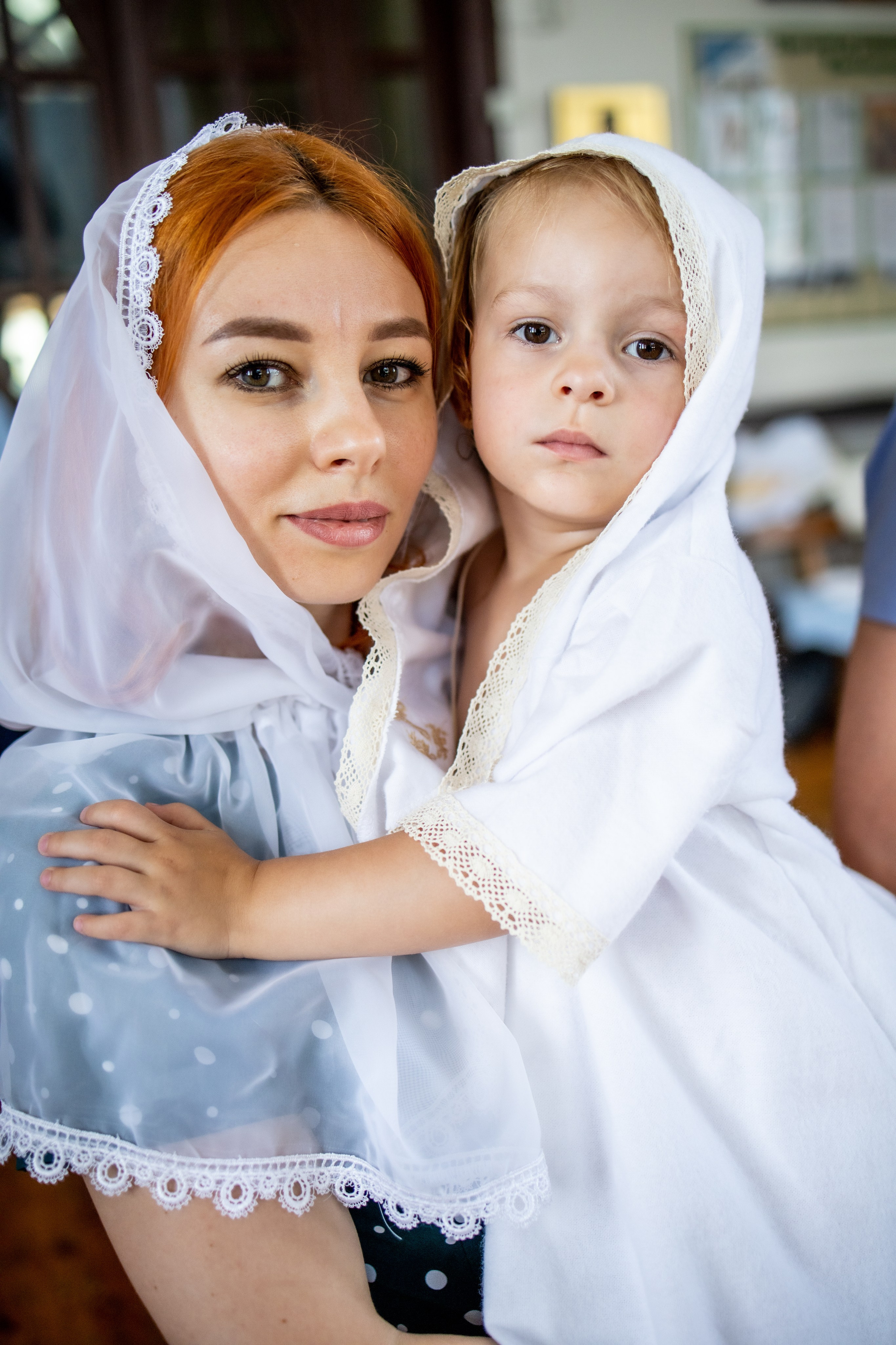 Таинство Крещения Евы, Арины и Дарьи. Фотограф Надежда Лукьянова