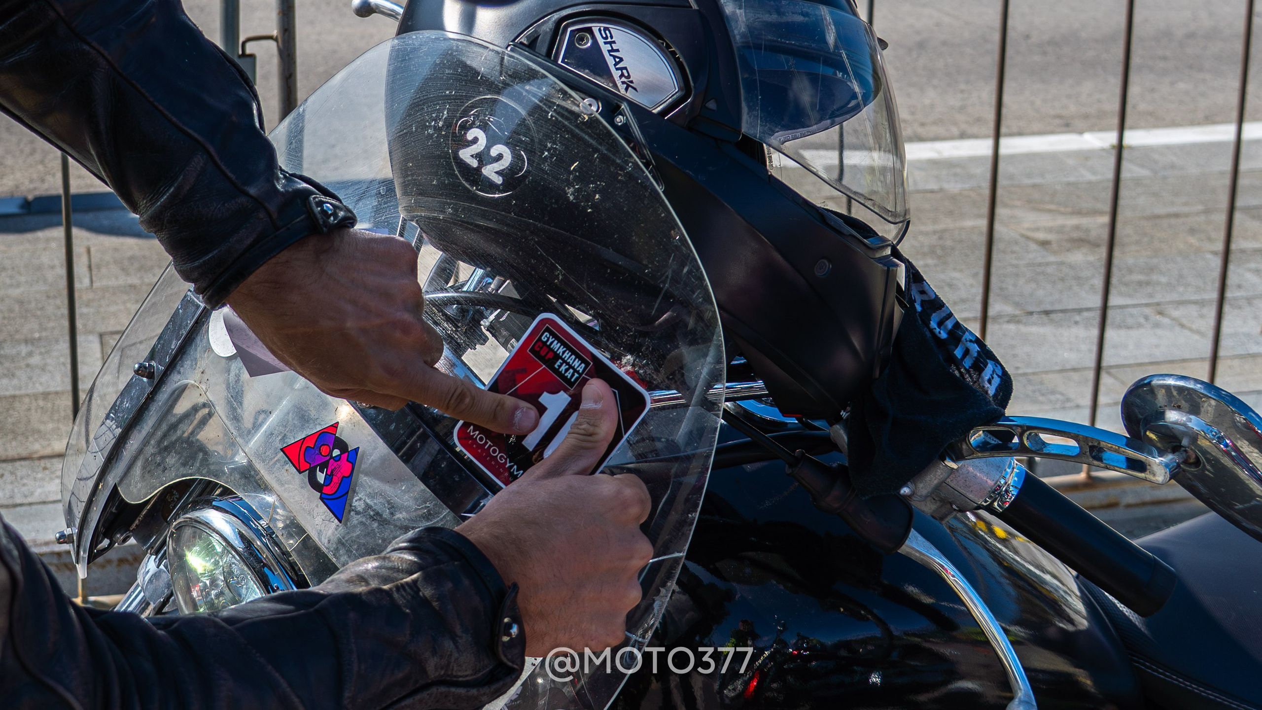 Motogymkhana CUP 1 Ekat 2025. Moto377
