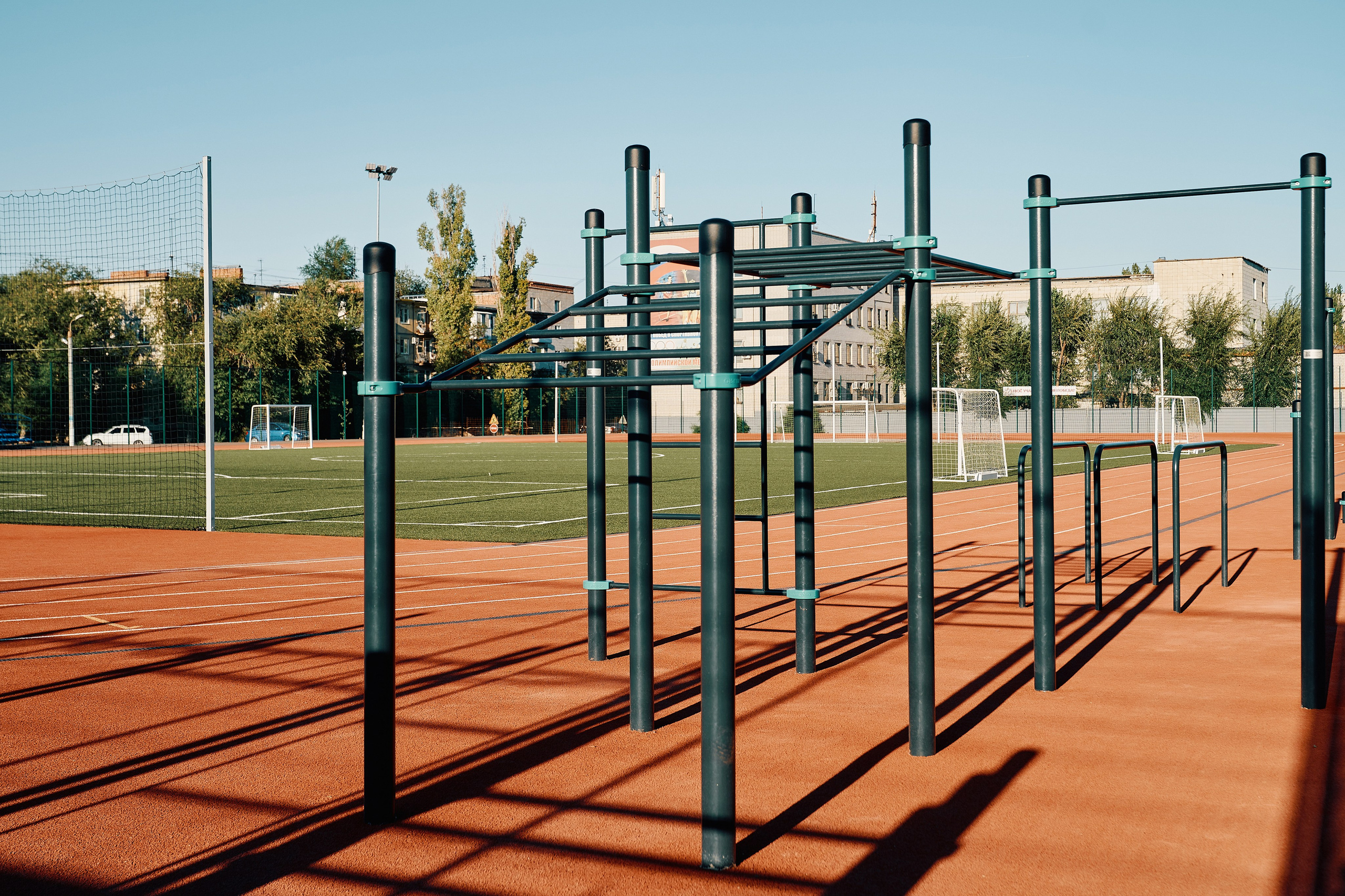 Спортивная площадка KENGURU PRO. Фотограф Никита Барановский