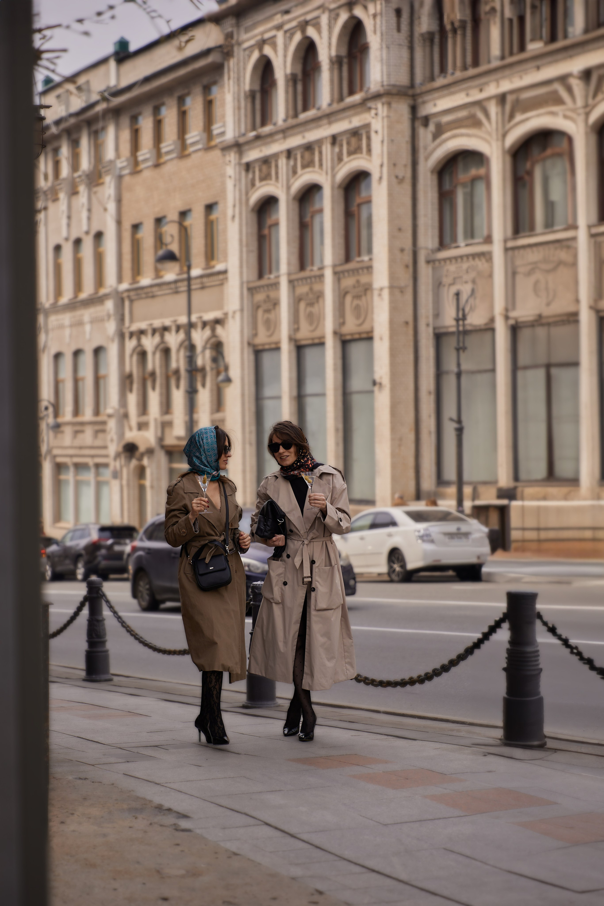 Фотопрогулка Марины и Александры. Фотограф женского портрета, беременности и материнства Харькова Елена