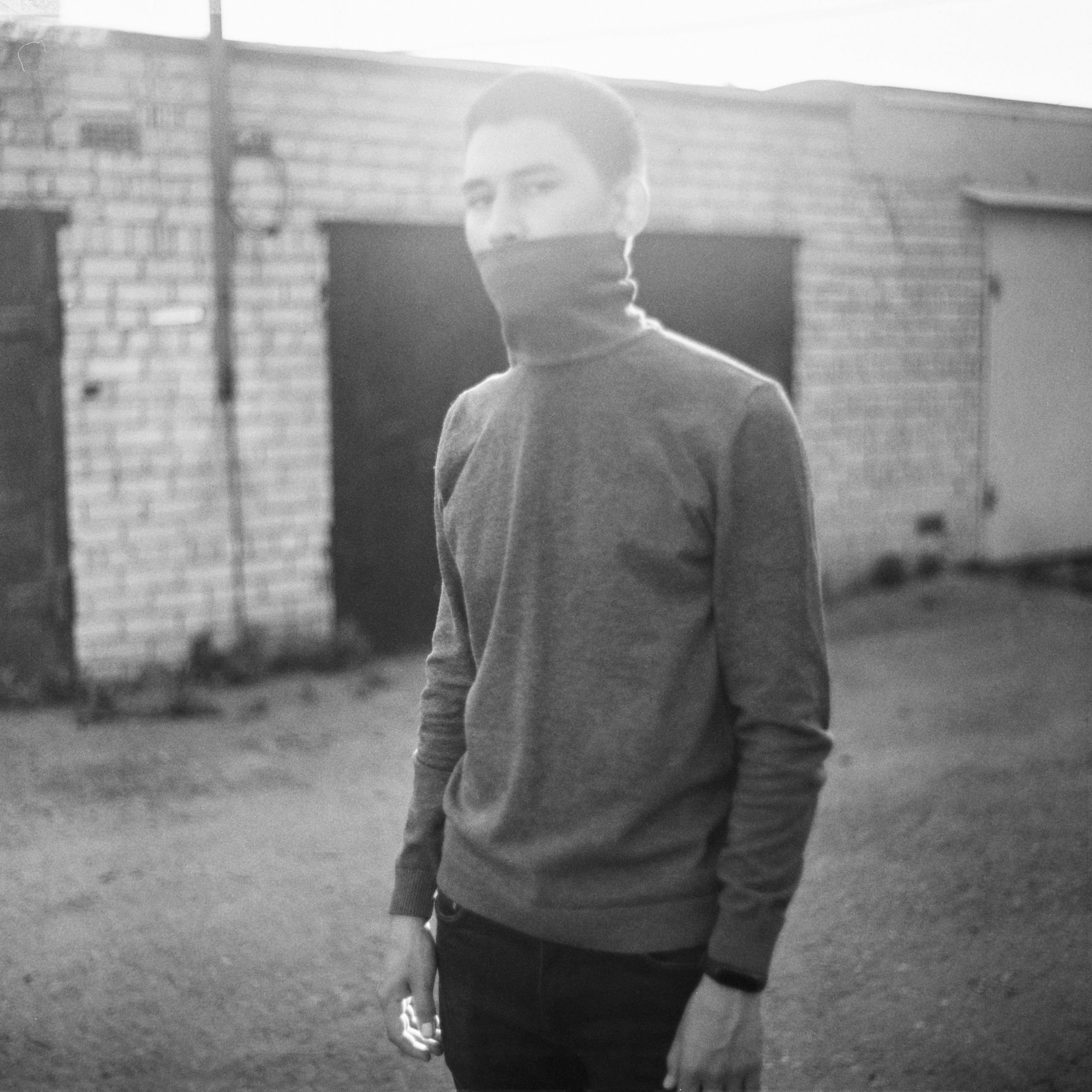 Съемка на средне-форматную пленку. Фотограф Даурен Абилхаятов