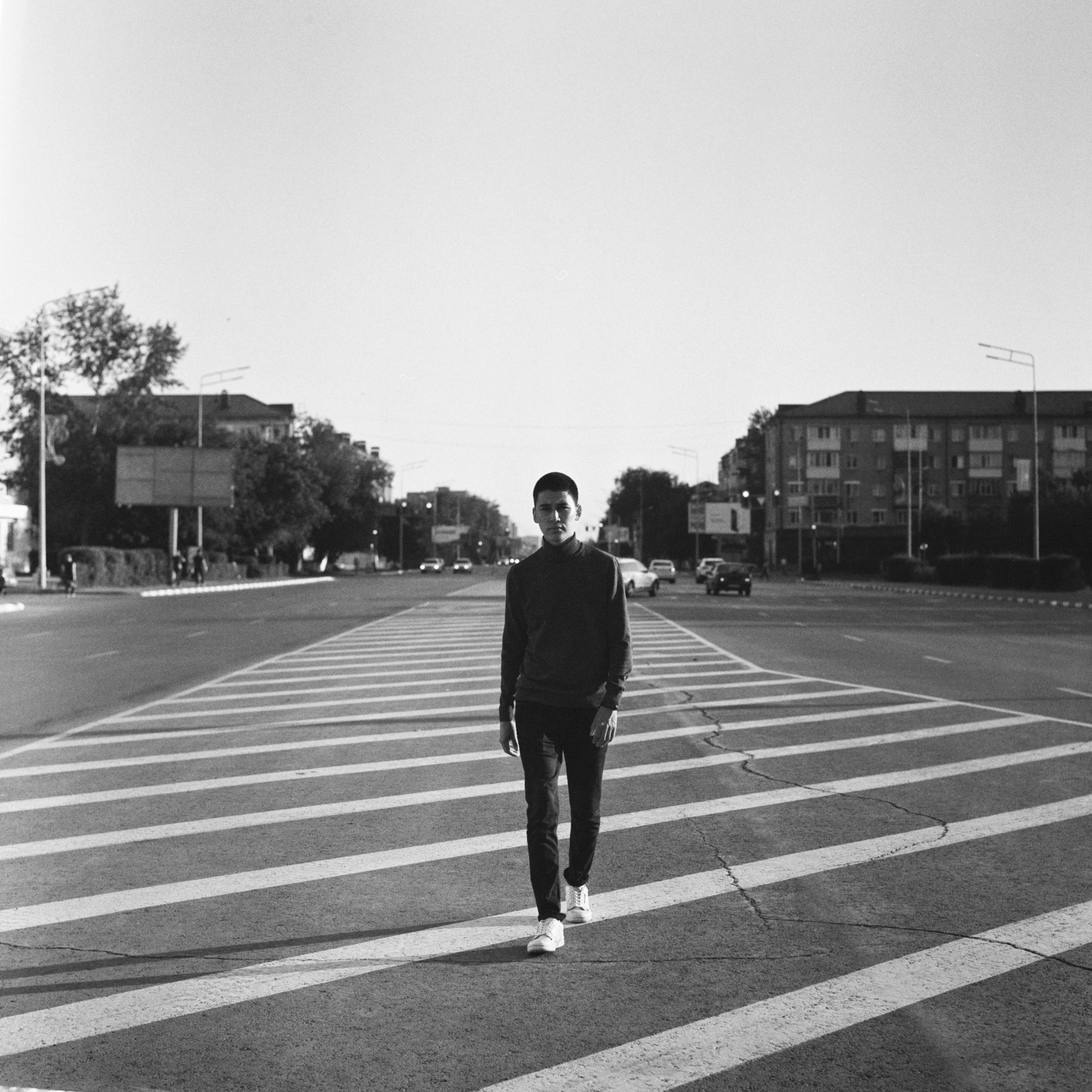 Съемка на средне-форматную пленку. Фотограф Даурен Абилхаятов