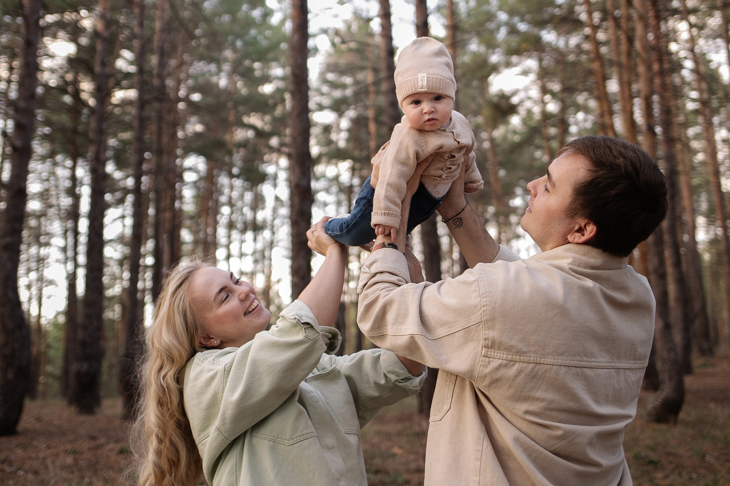 Осенний лес. Семейный фотограф в Самаре