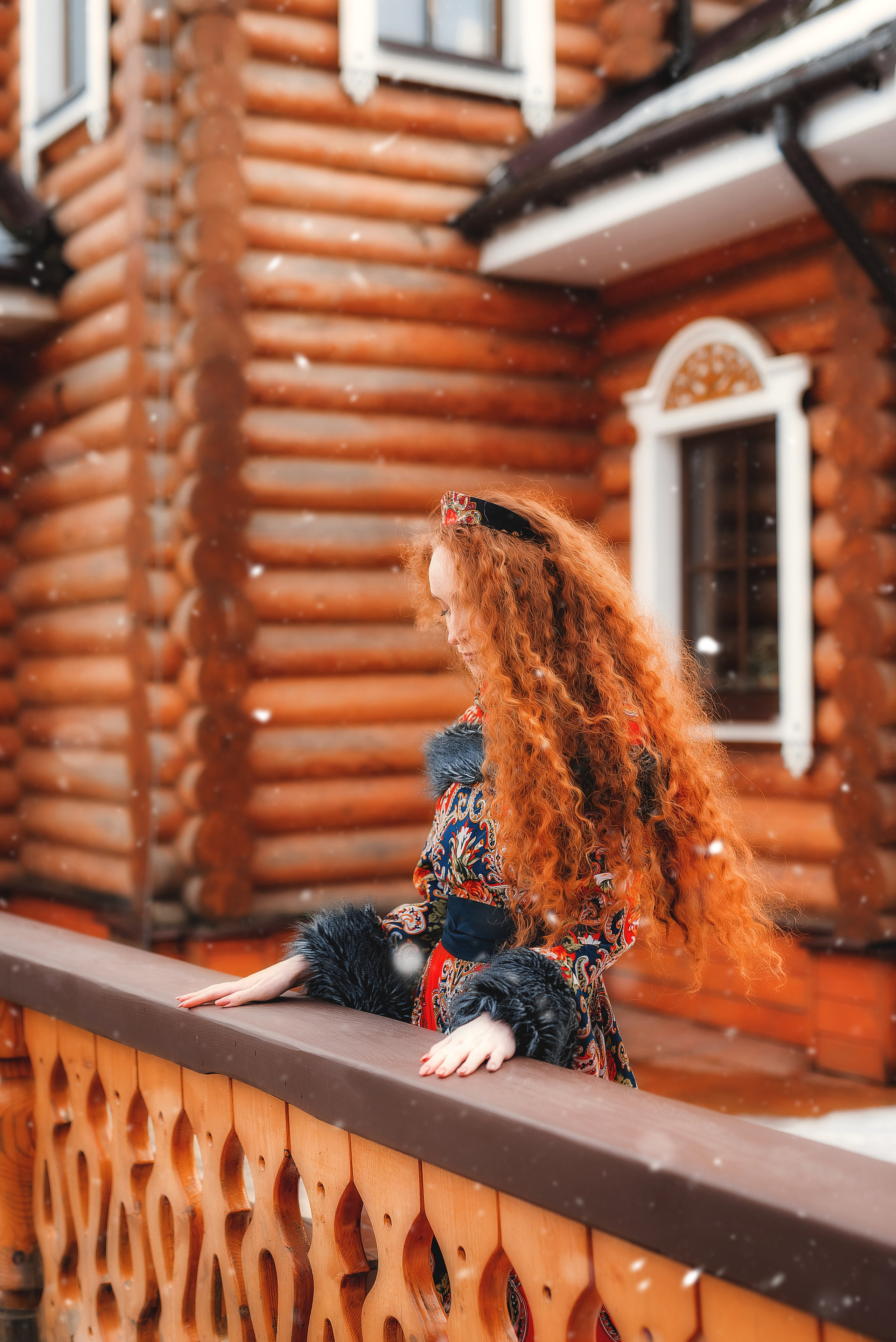 В стиле русская зима. Семейный, детский фотограф в Воронеже Анна Никитина