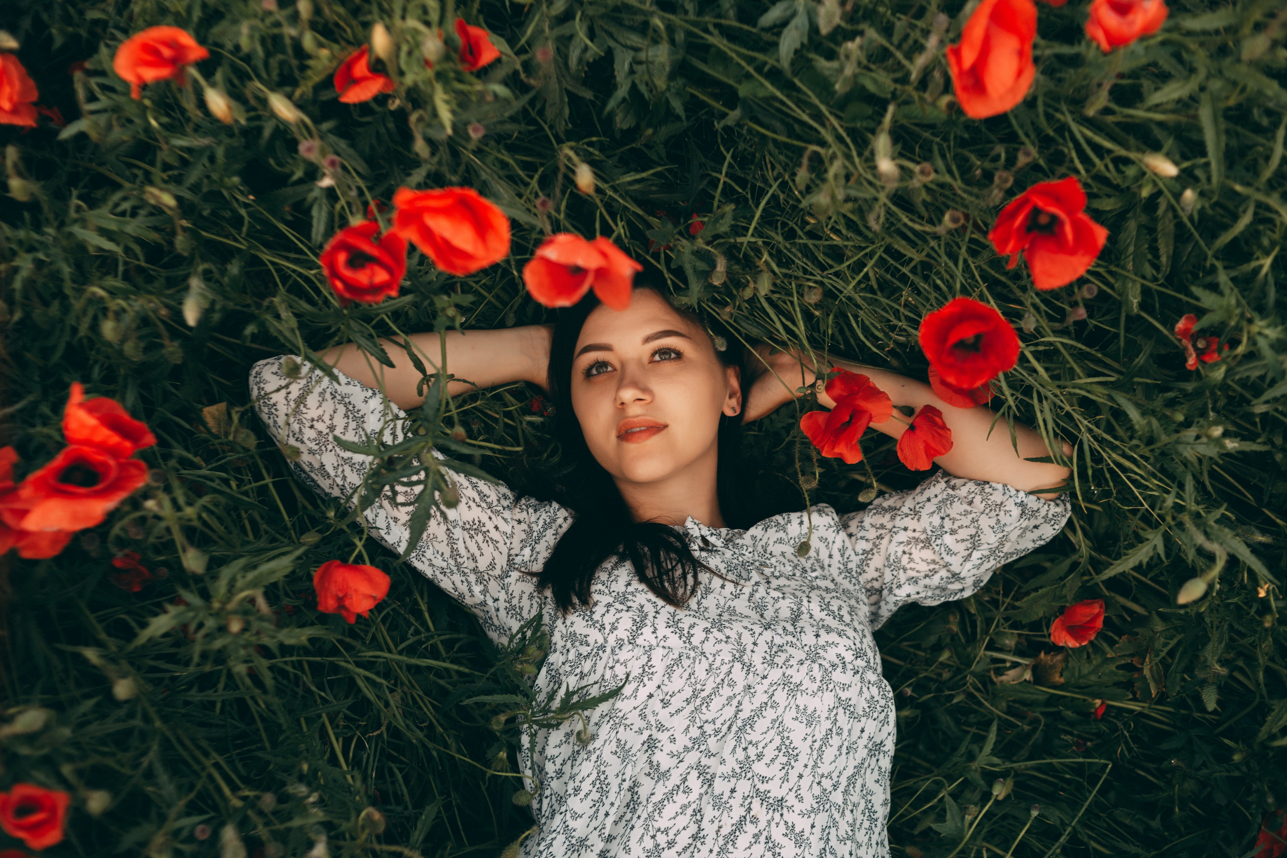 Фотосессия в маковом поле Новопокровская. Свадебный и семейный фотограф в Краснодарском крае Мария Данилкина