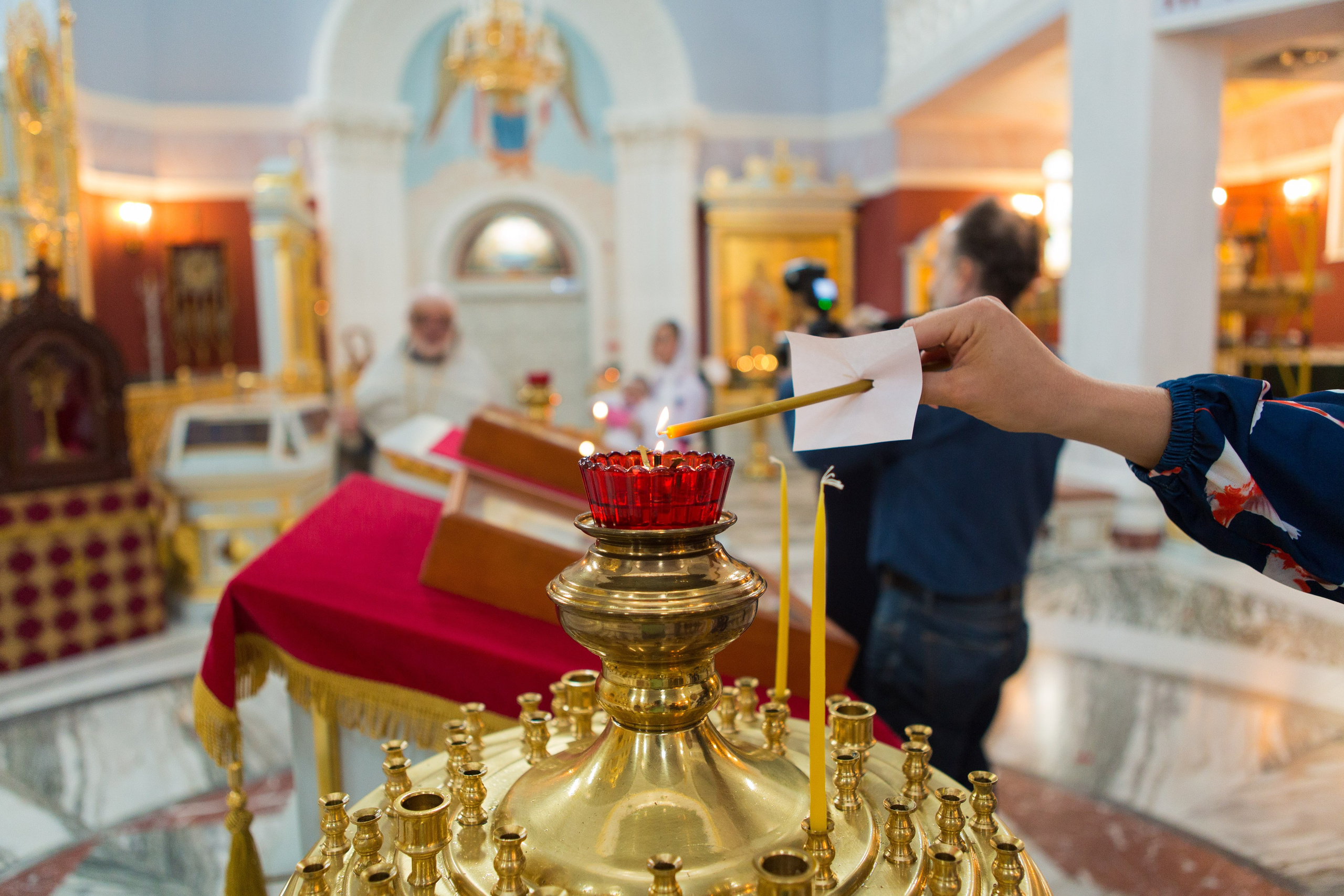 Крещение Вероника. Фотограф Александр Заломаев