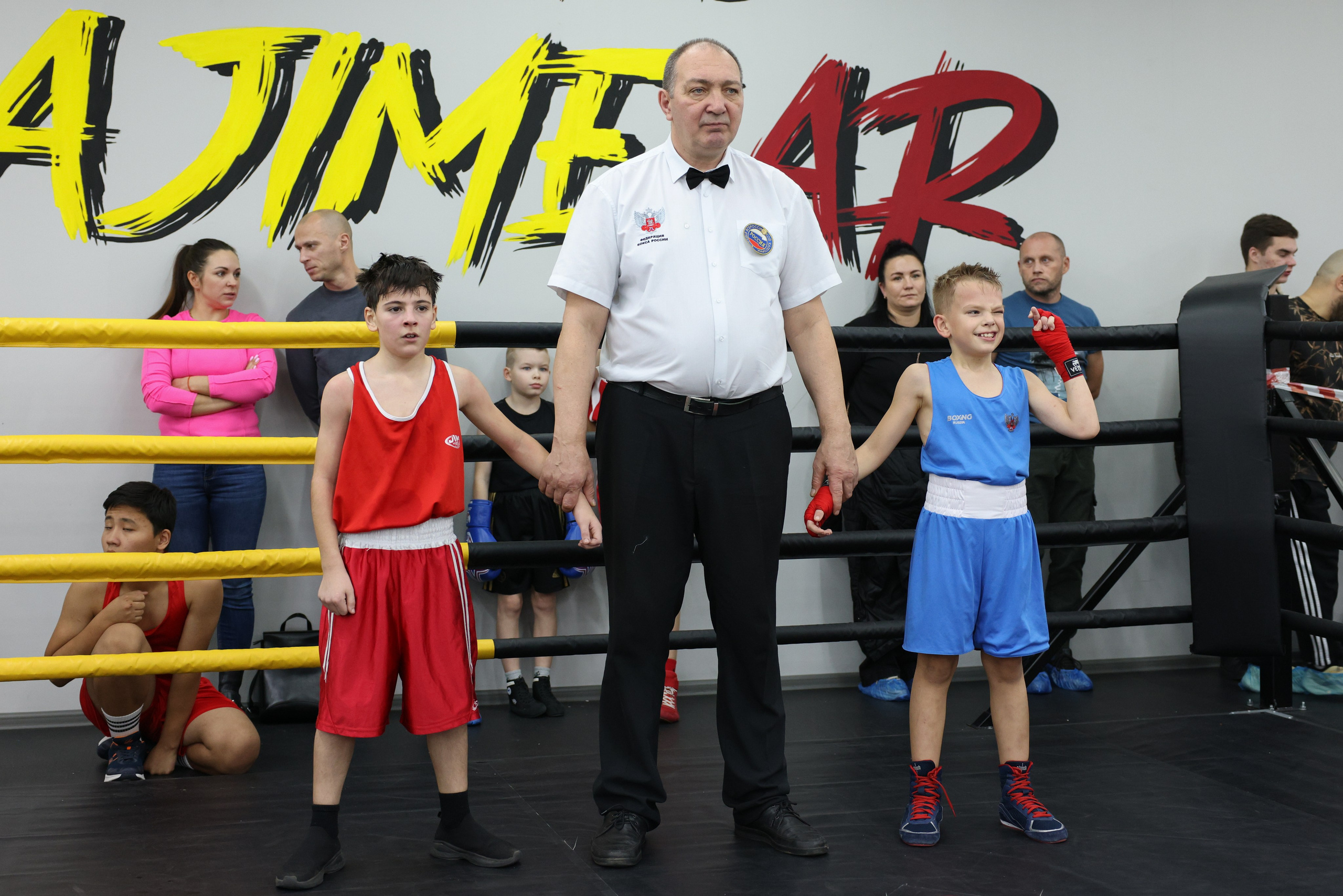 Открытый ринг «кубок ООО «ТЭК НеваСпецТяж». Фотограф Александр Заломаев