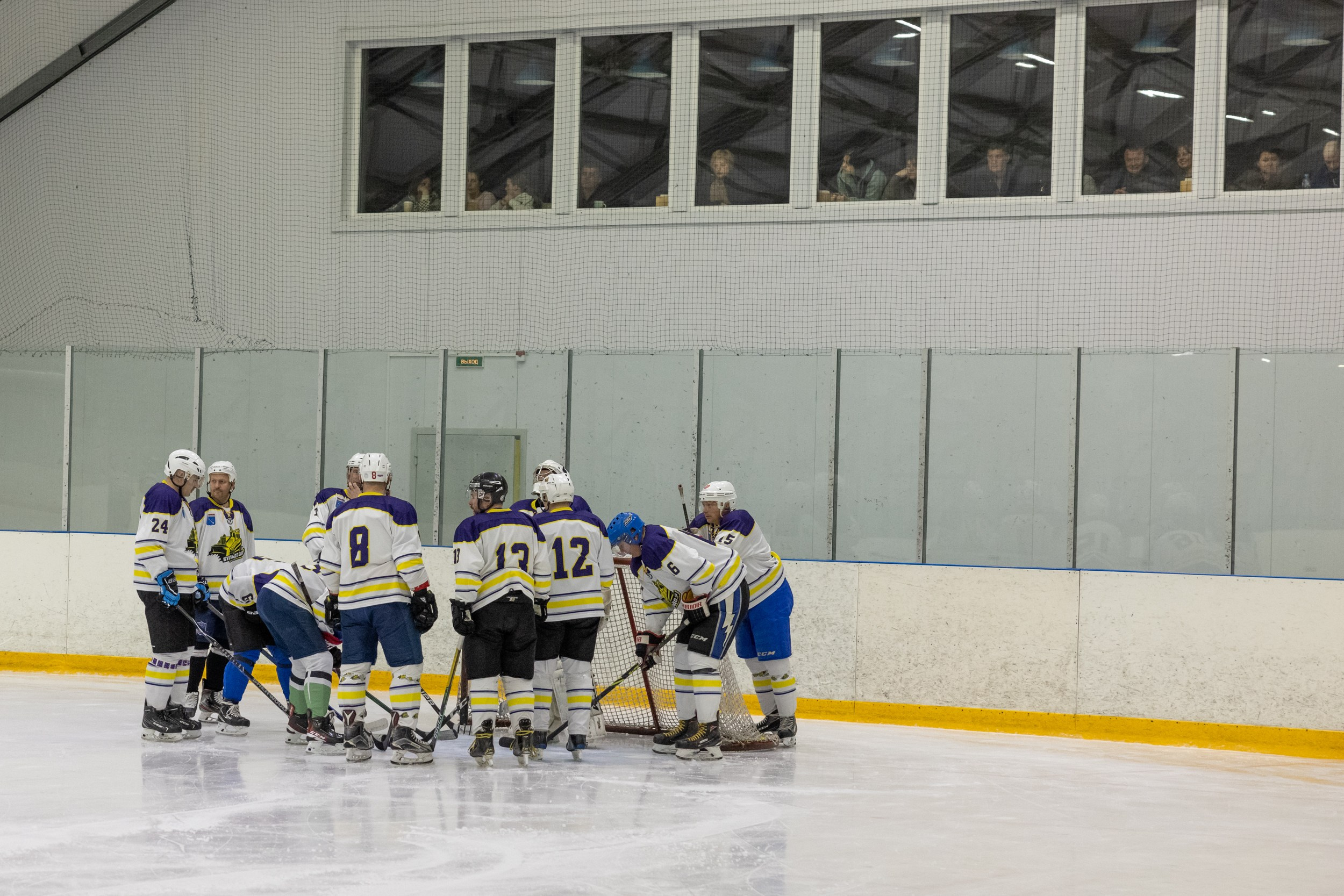ХК Бульдозер — ХК Добрыня. Фотограф Александр Заломаев