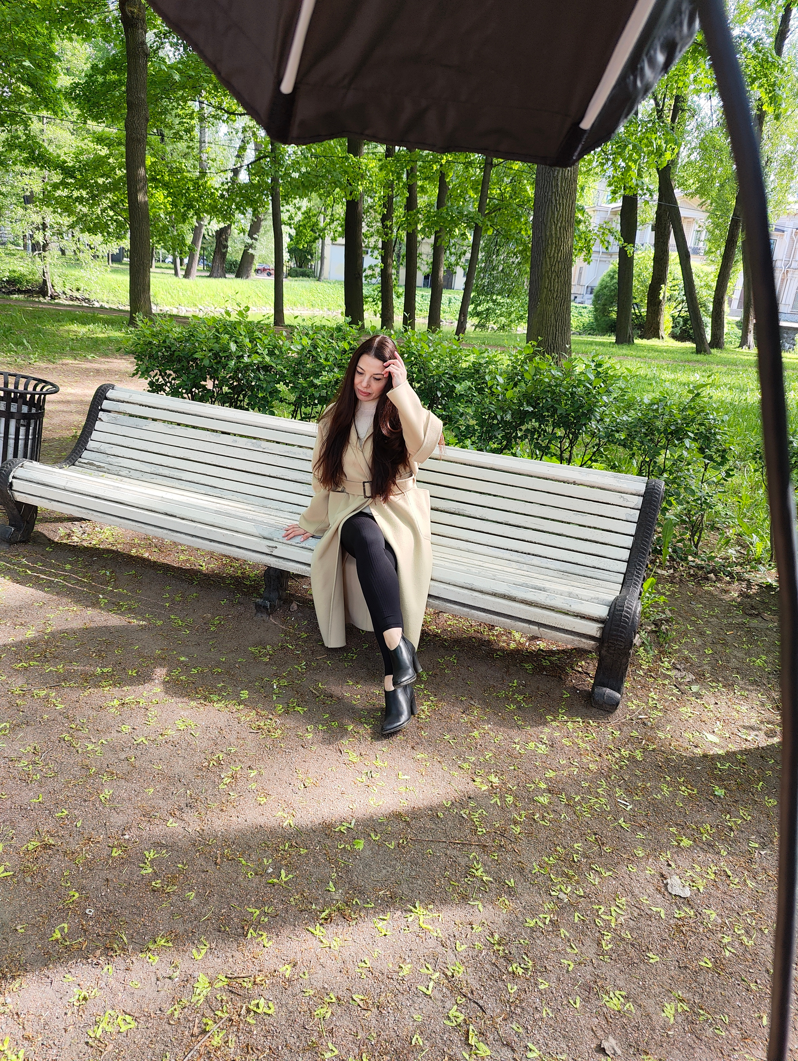 Фотосессия актрисы в солнечный день. Фотограф людей и животных в Санкт-Петербурге Марина Бурмистрова