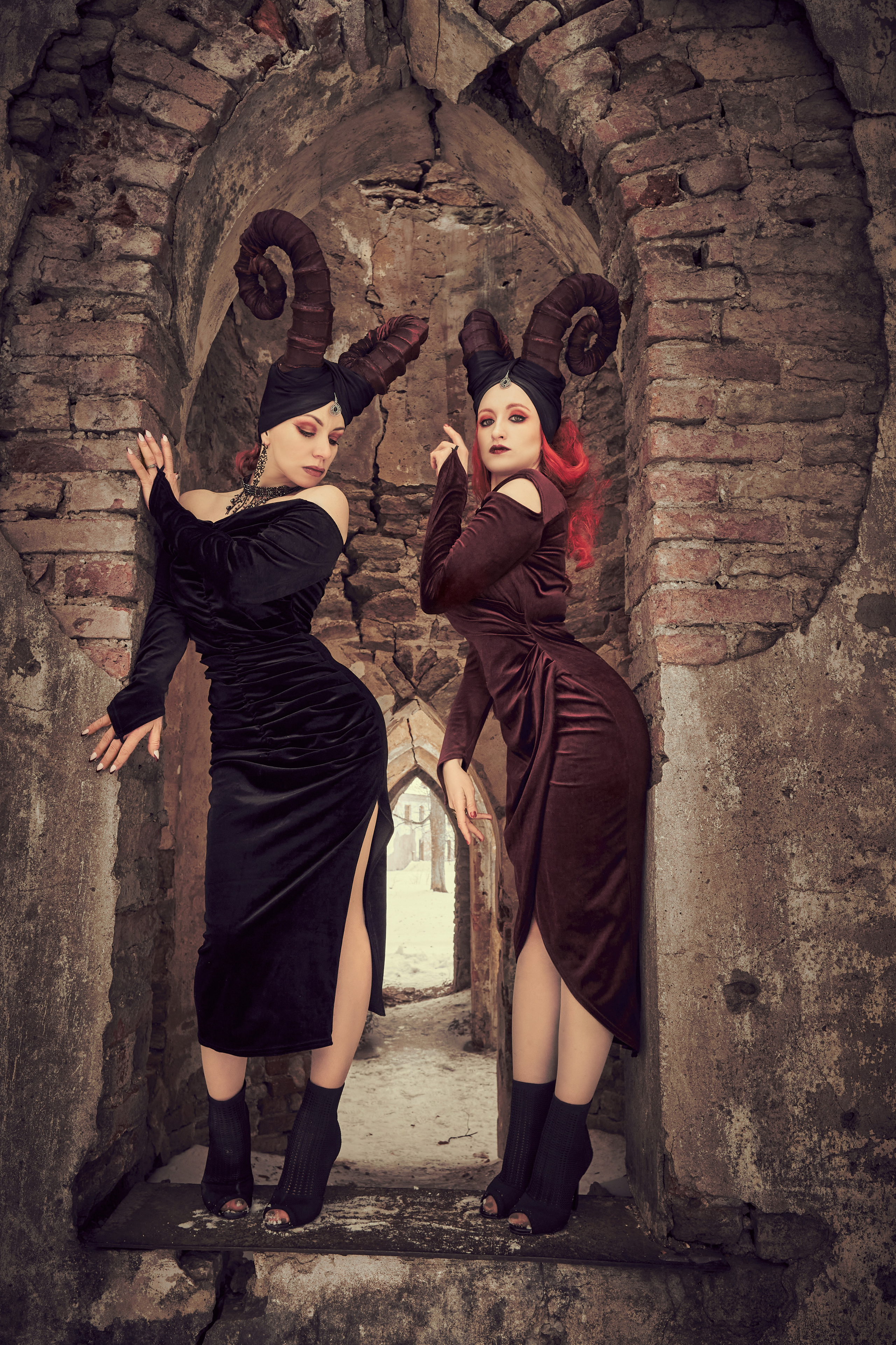 Готическая съемка. Фотограф людей и животных в Санкт-Петербурге Марина Бурмистрова