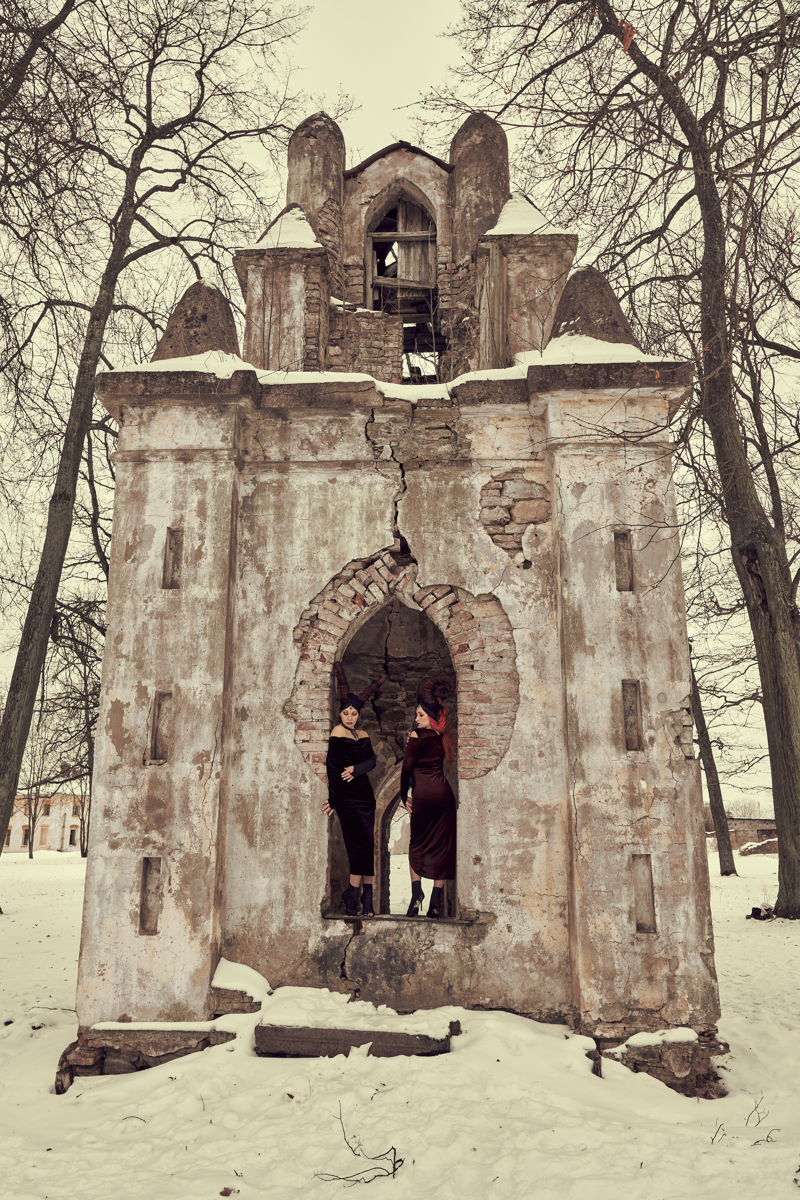 Готическая съемка. Фотограф людей и животных в Санкт-Петербурге Марина Бурмистрова