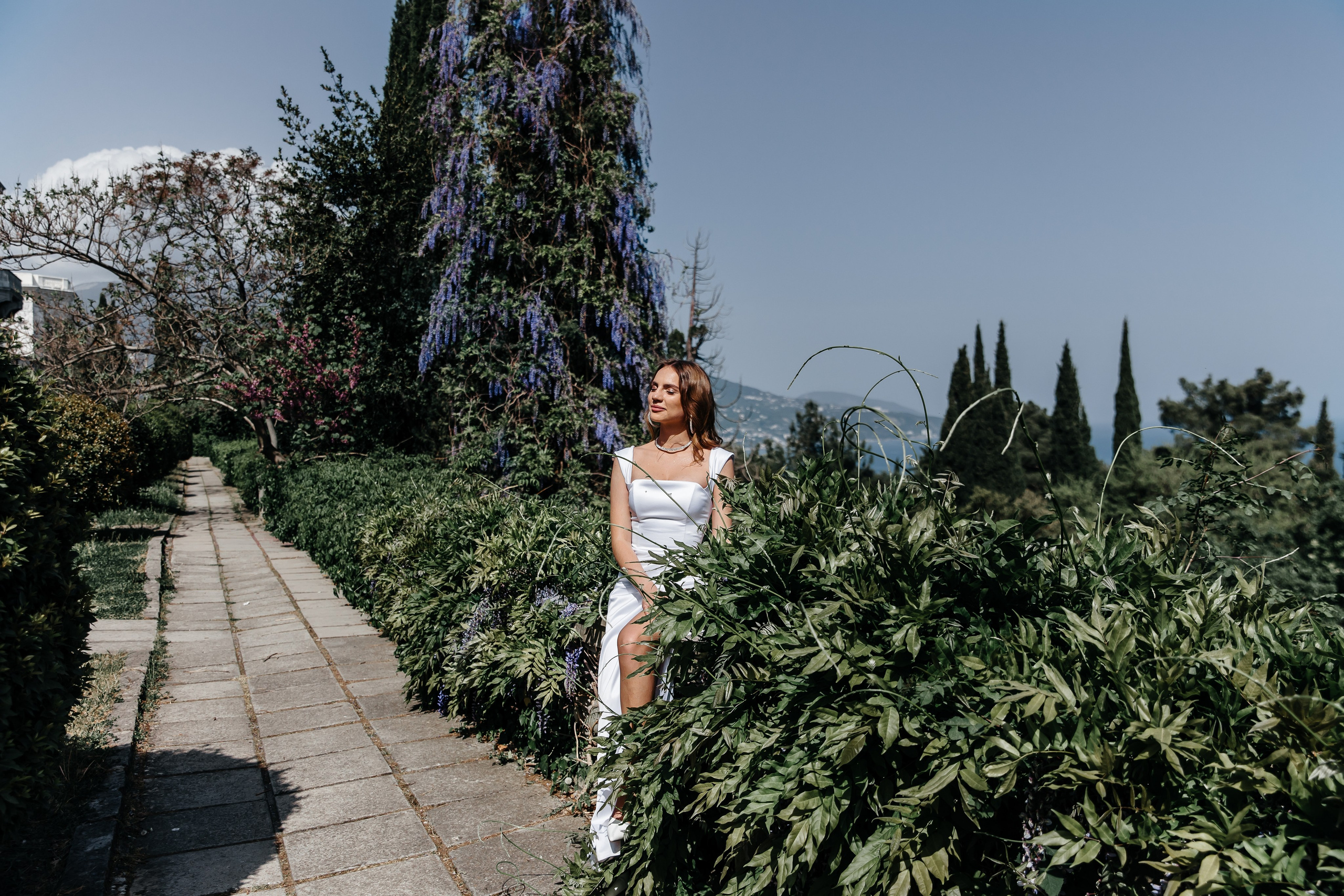 Весенняя Гаспра, Вилла Танго. Анонс свадьбы Максима и Дианы. Свадебный фотограф в Крыму и Севастополе Ольга Баскакова