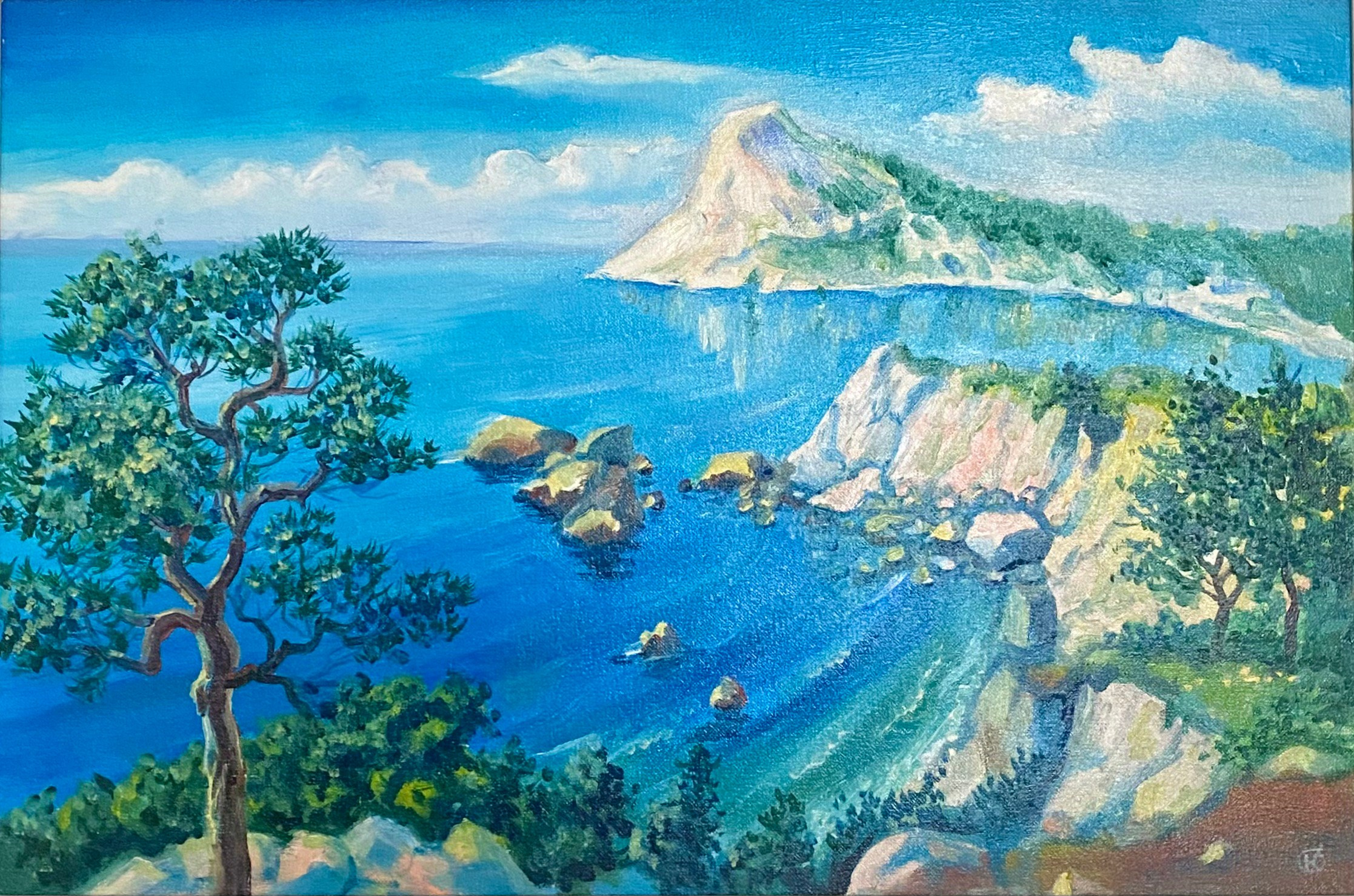 Морские пейзажи. Продажа картин маслом на холсте в г. Ялта